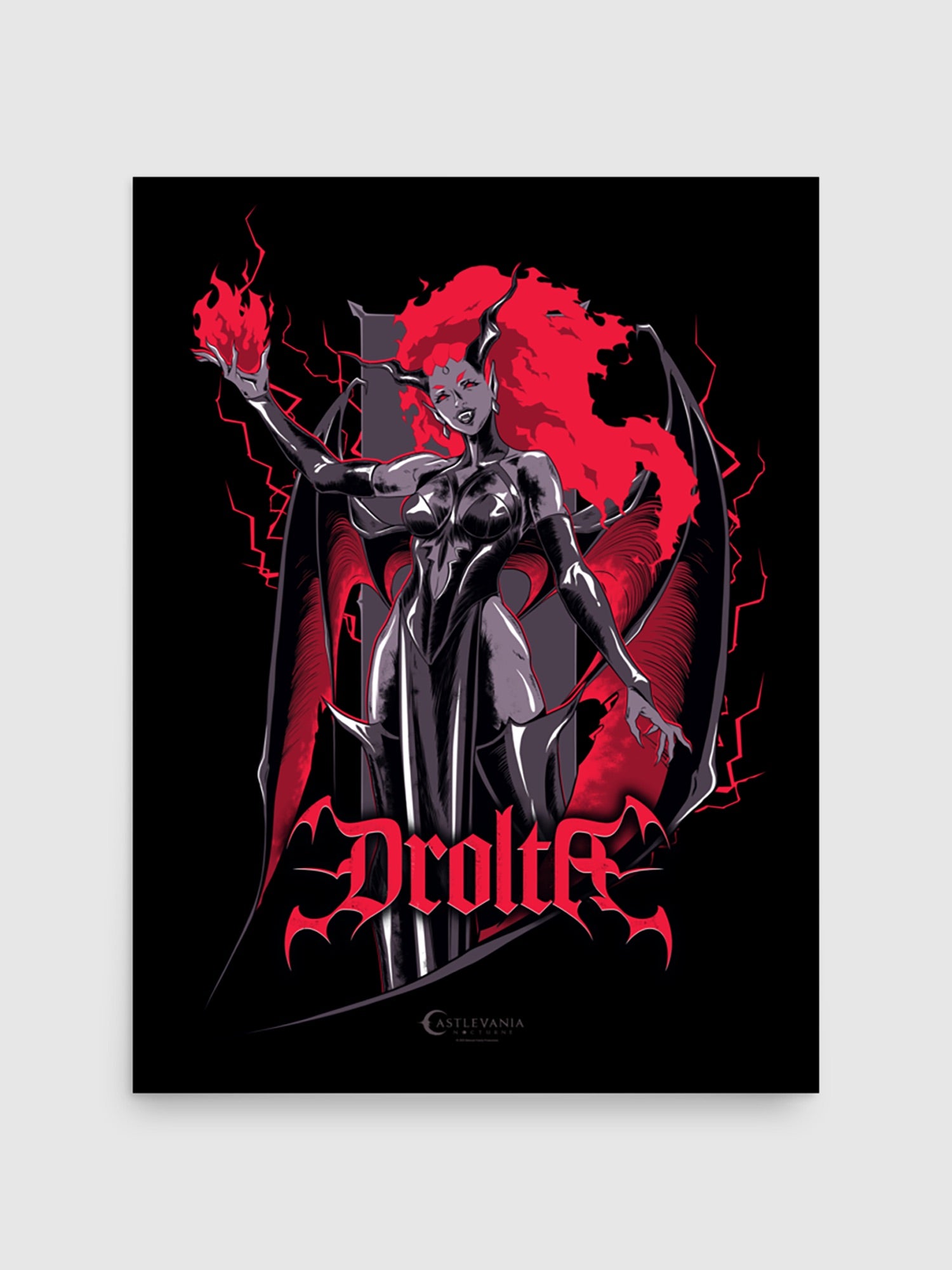 Castlevania: Nocturne Drolta Poster