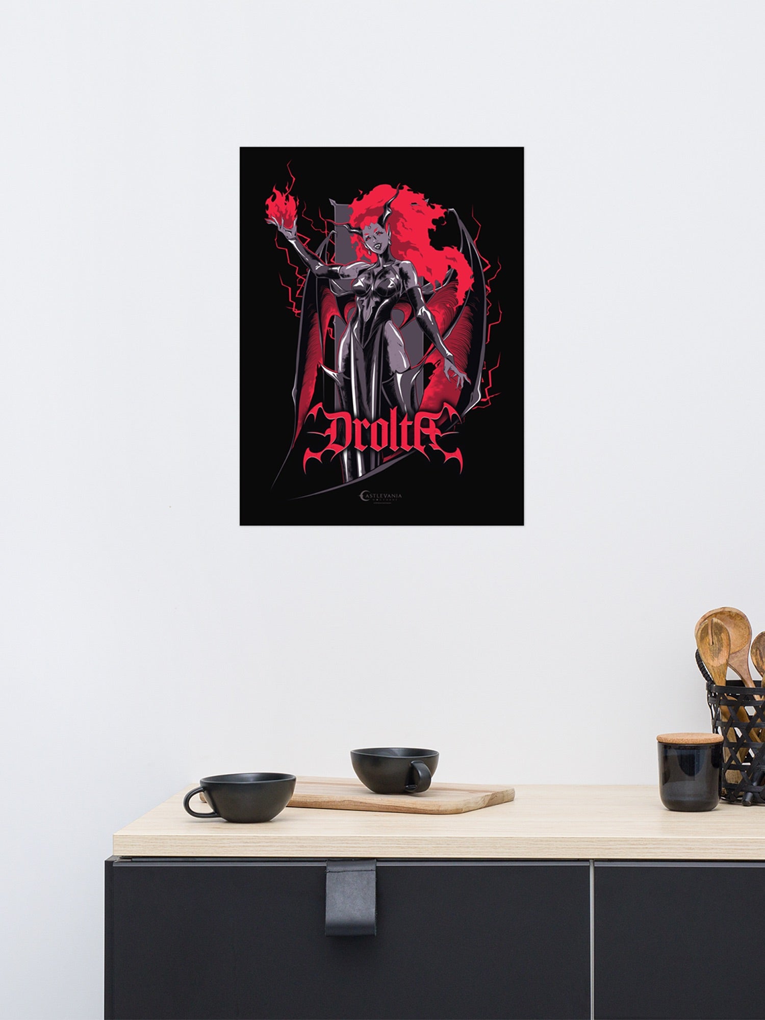 Castlevania: Nocturne Drolta Poster