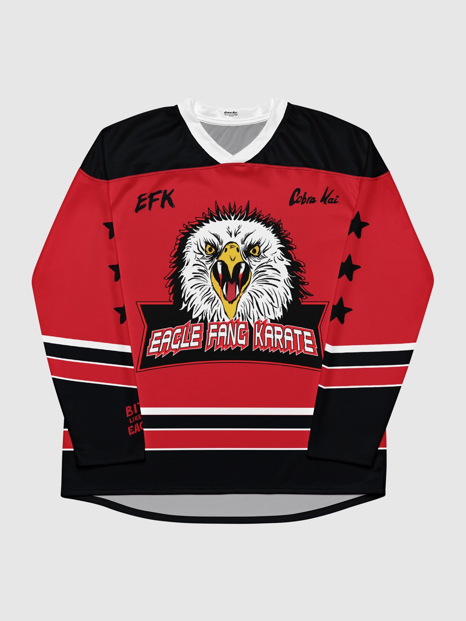 Cobra Kai Eagle Fang Hockey Jersey