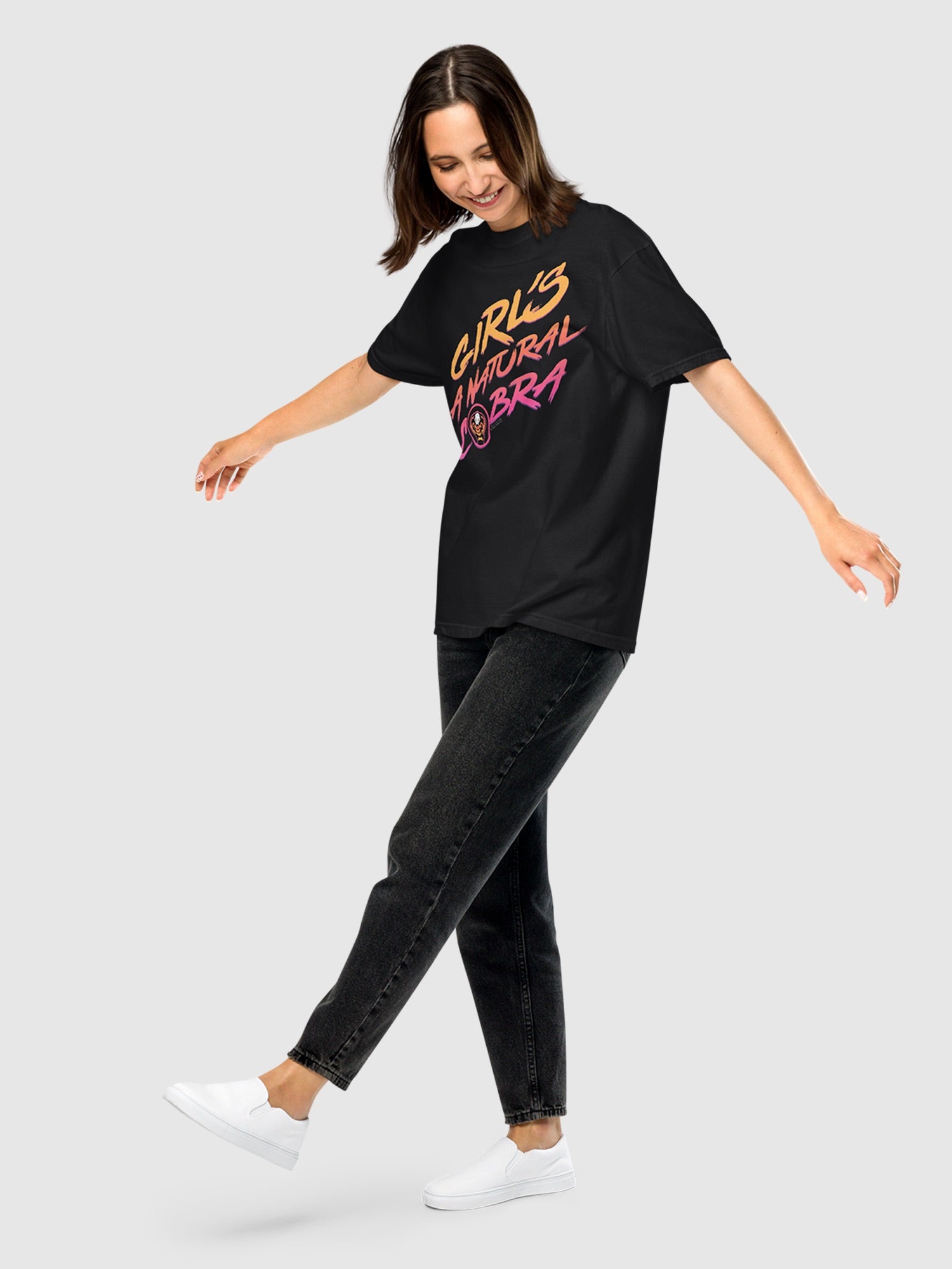 Cobra Kai Girl's A Natural Unisex T-Shirt