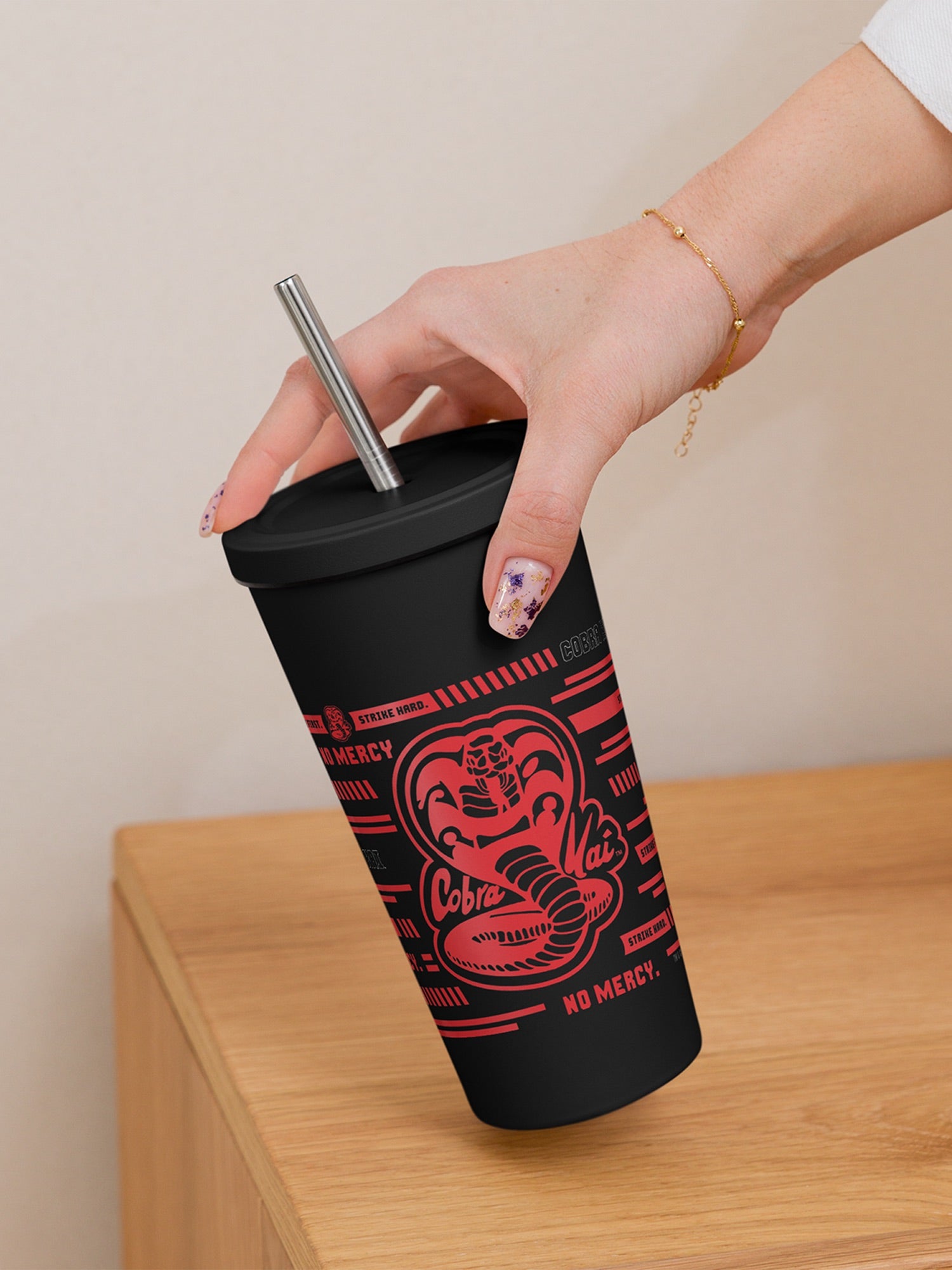 Cobra Kai Logo Insulated Tumbler