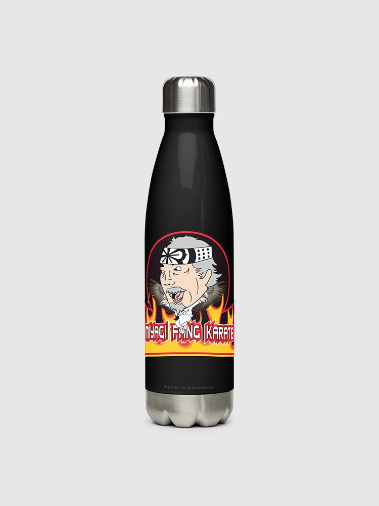 Cobra Kai Miyagi Fang Karate 17 oz. Stainless Steel Water Bottle