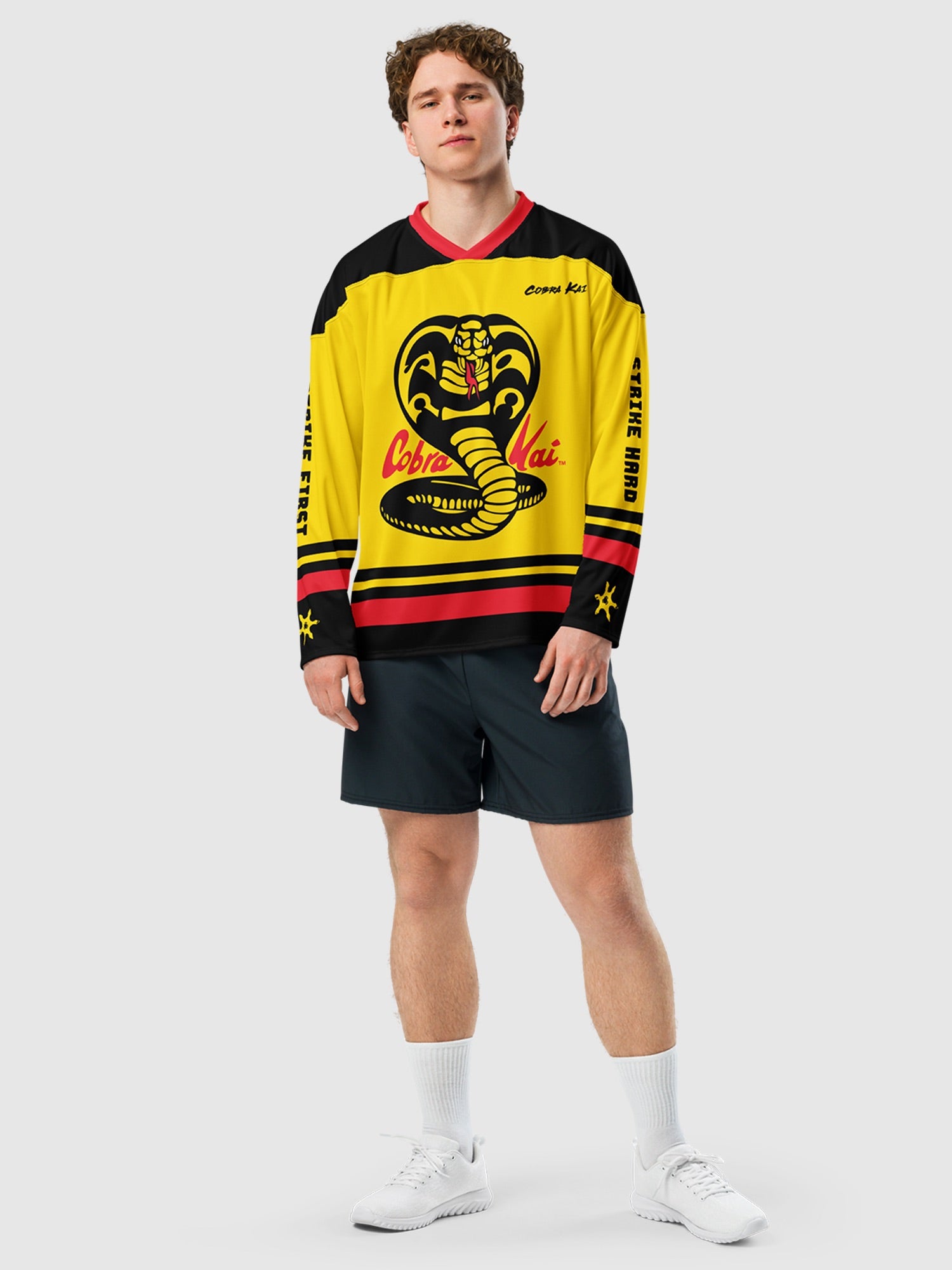 Cobra Kai No Mercy Hockey Jersey