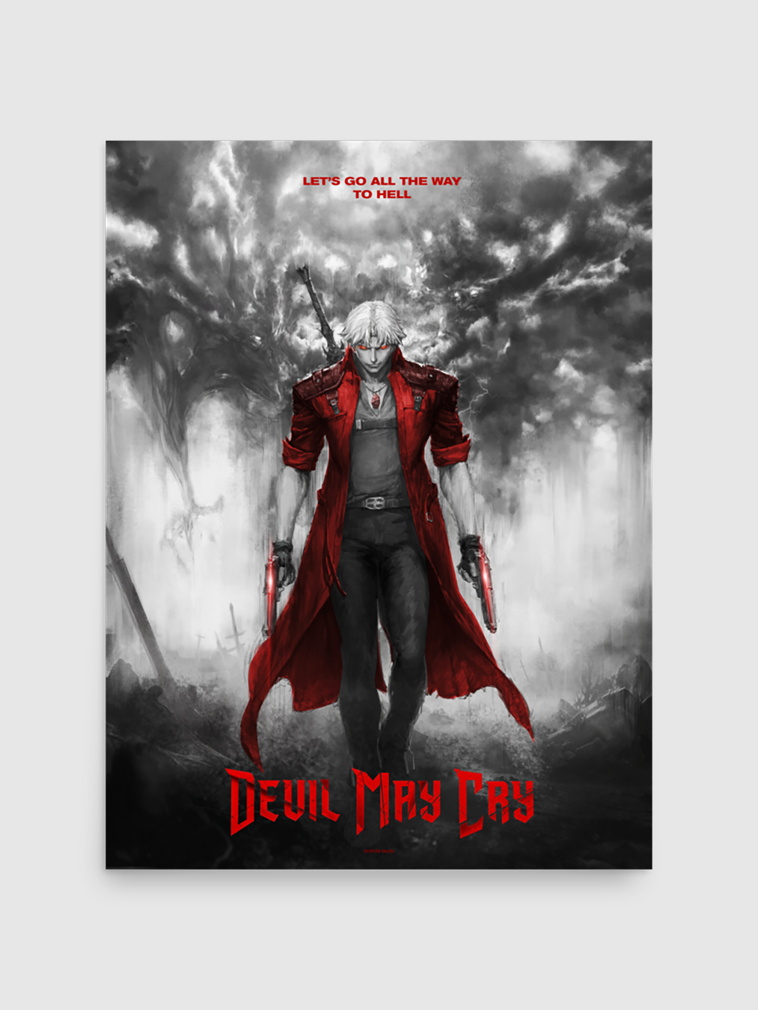 Devil May Cry All The Way To Hell Poster