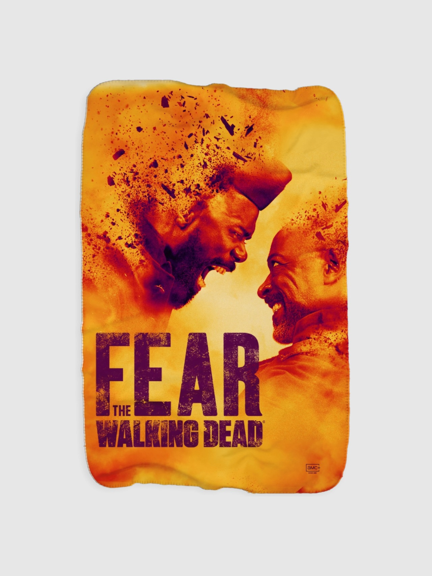 Fear The Walking Dead Season 7 Key Art Sherpa Blanket