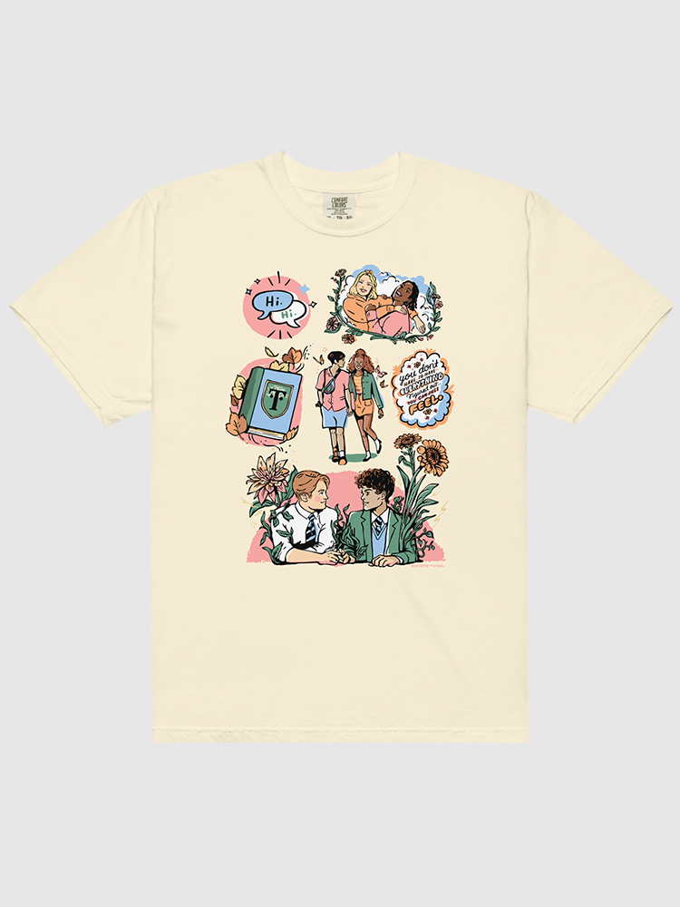 Heartstopper Love Story Comfort Colors T-Shirt