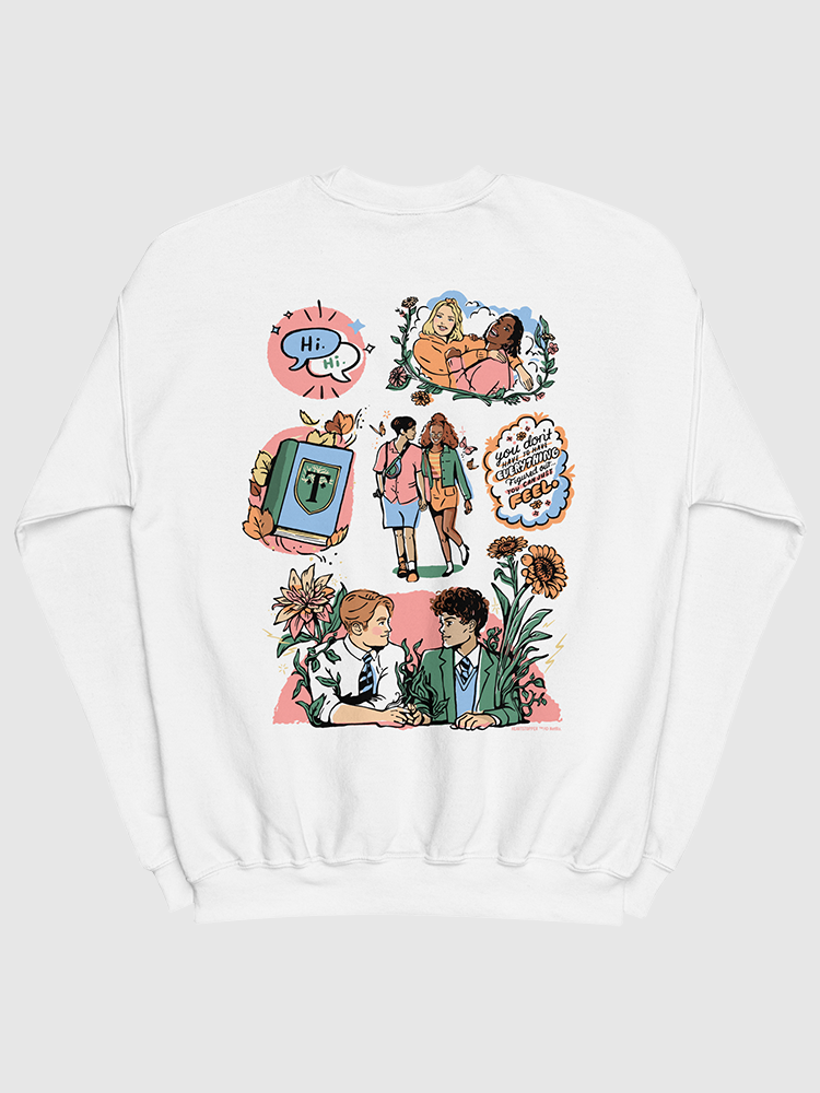 Heartstopper Love Story Crewneck Sweatshirt