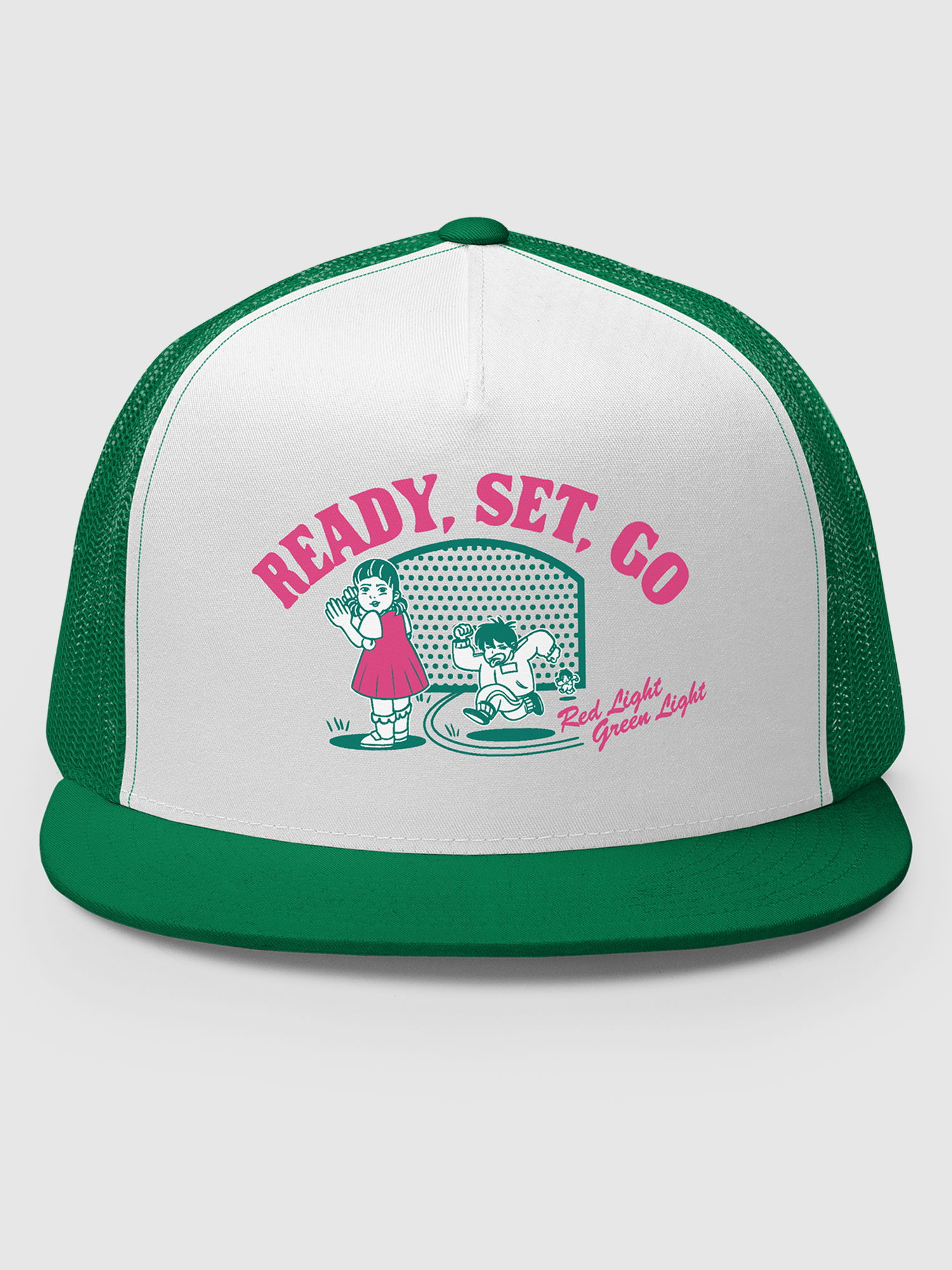 Squid Game Ready, Set, Go Trucker Hat
