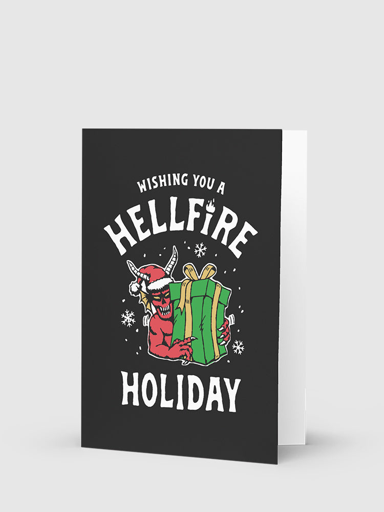 Hellfire Club Hellfire Holiday Greeting Card
