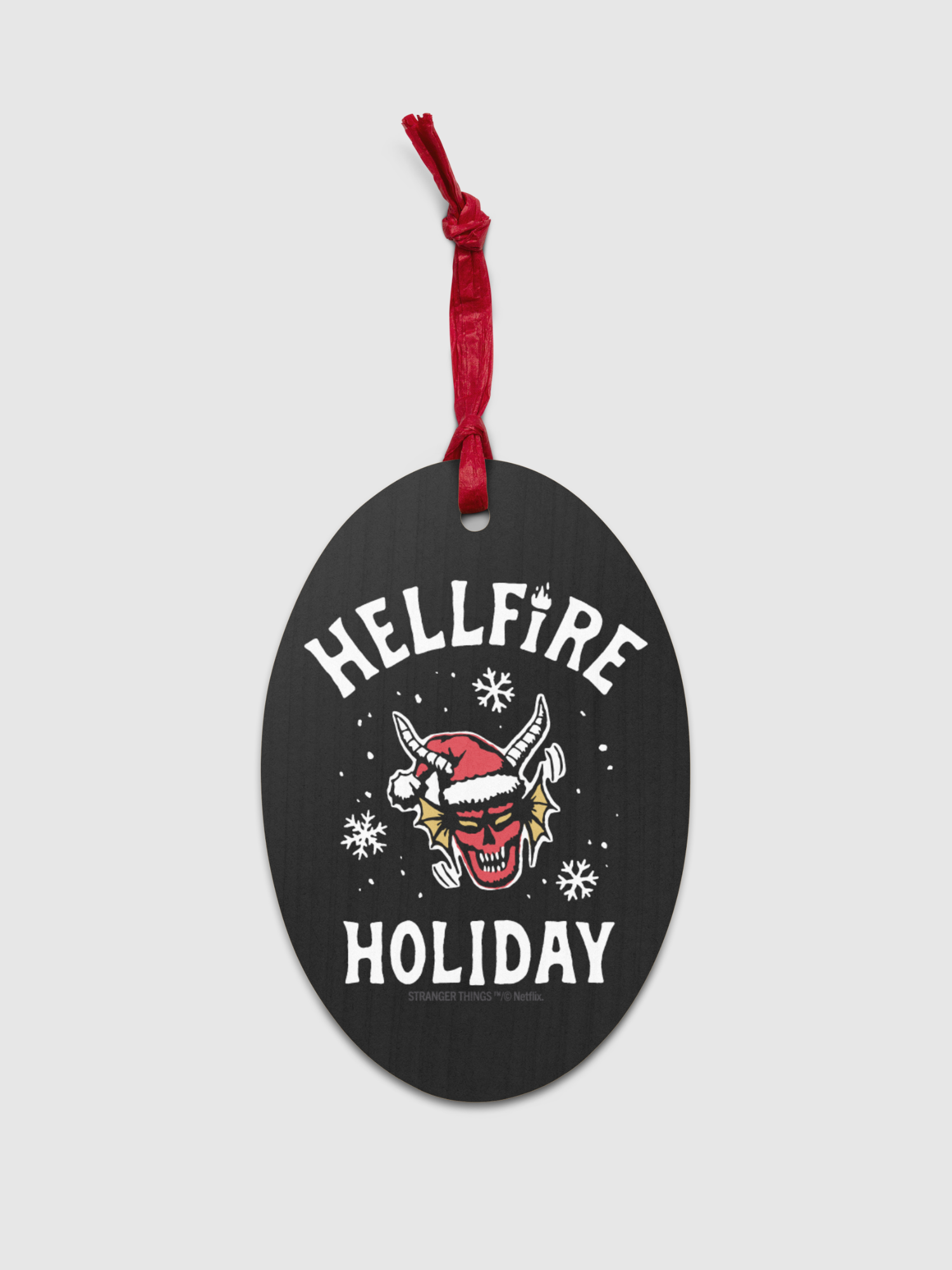 Hellfire Club Hellfire Holiday Wooden Ornament