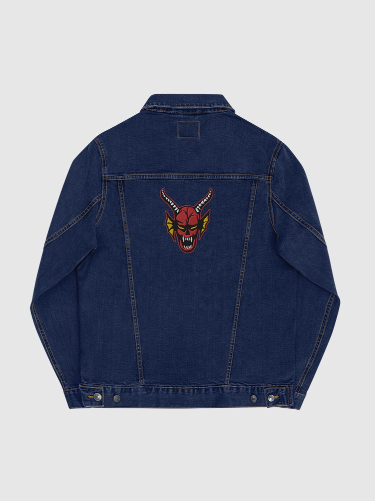 Hellfire Club Logo Denim Jacket