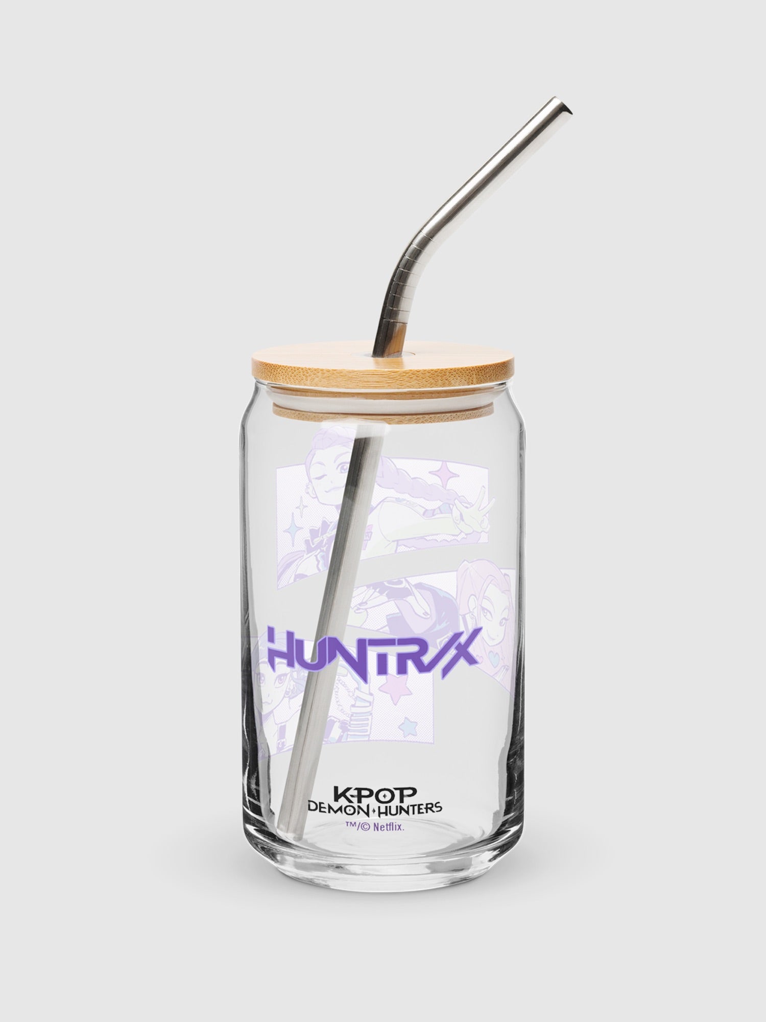 KPop Demon Hunters Huntrix Can-Shaped Glass