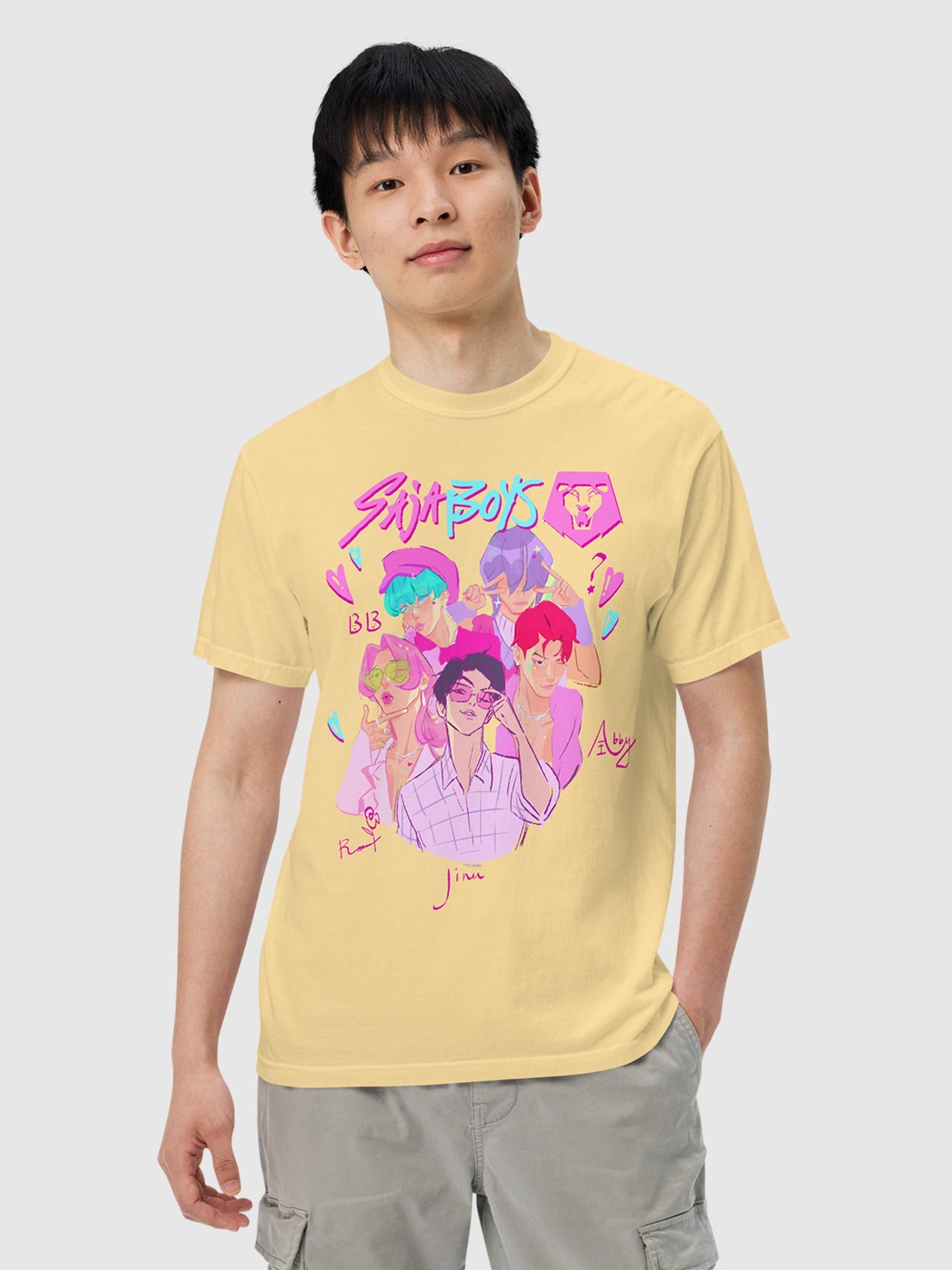 KPop Demon Hunters Saja Boys Comfort Colors T-Shirt