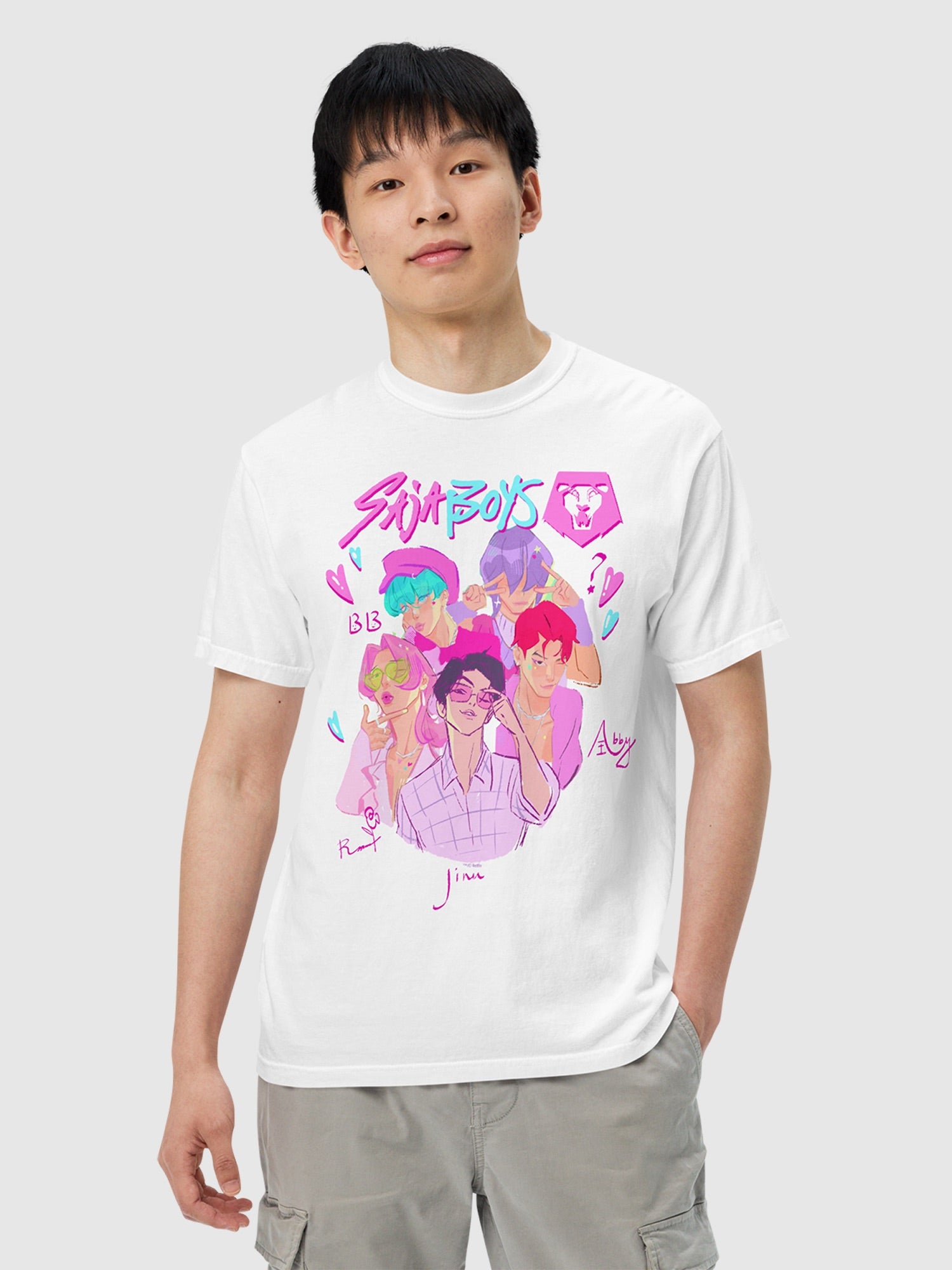 KPop Demon Hunters Saja Boys Comfort Colors T-Shirt