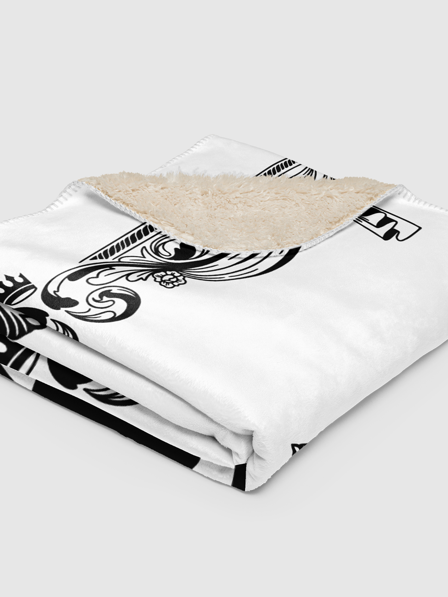 Lady Whistledown Readers Club Sherpa Blanket