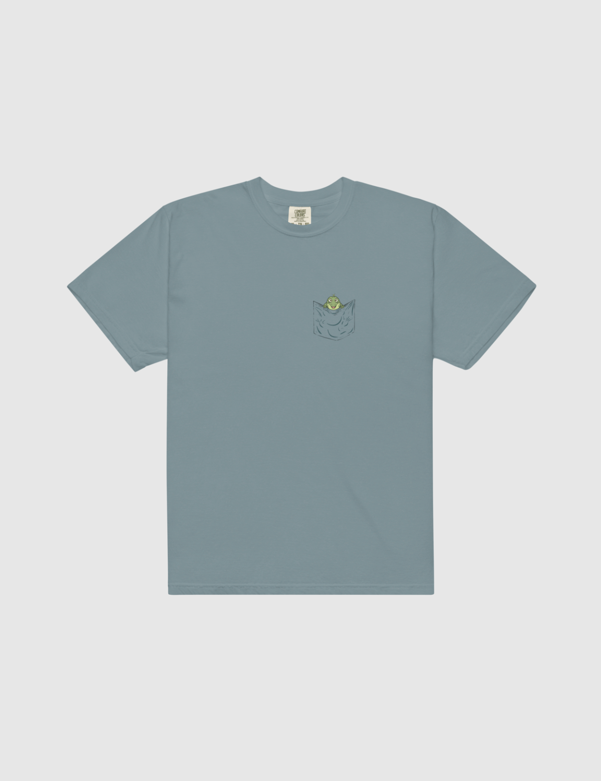 Leo Pocket Unisex T-Shirt [Ice Blue]