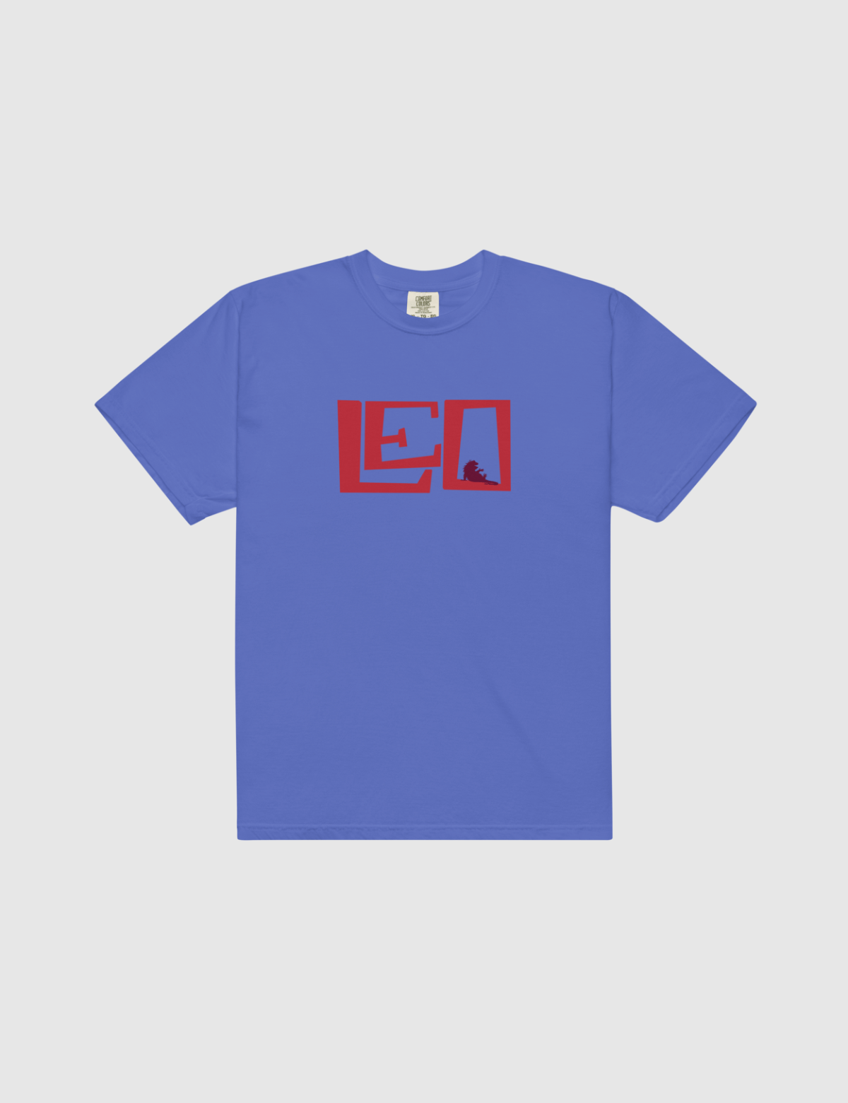 Leo Unisex Logo T-Shirt [Blue]