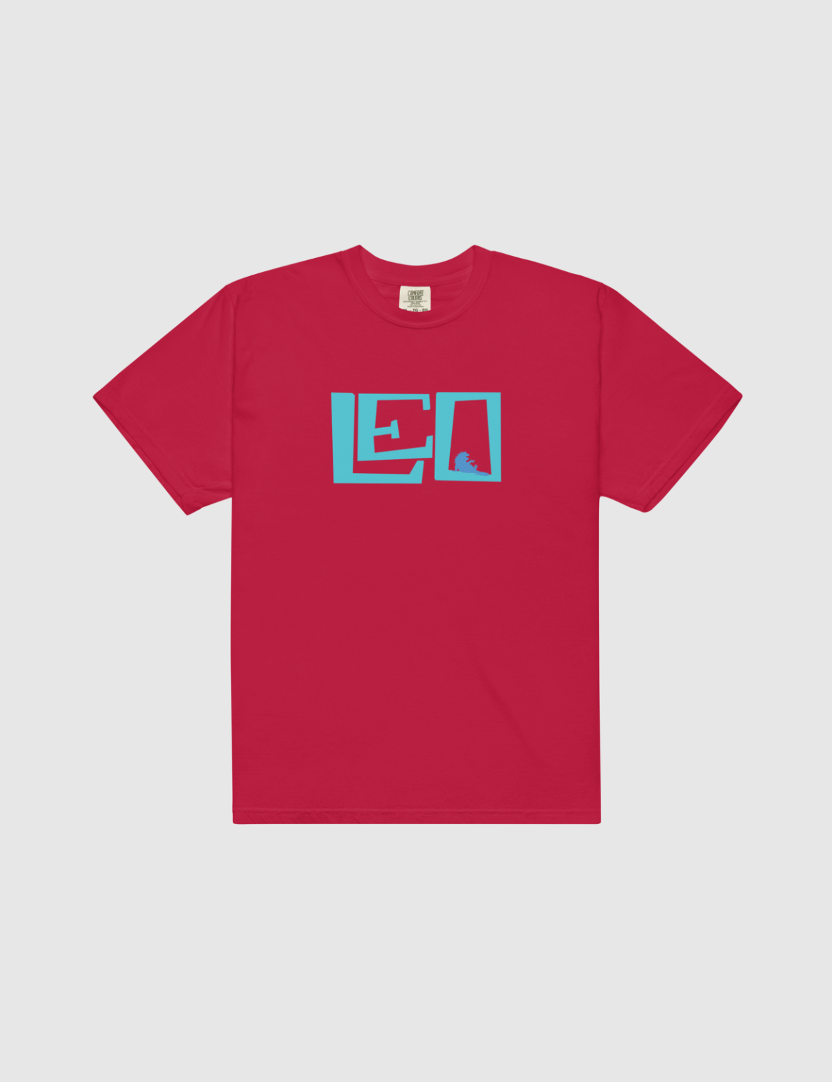 Leo Unisex Logo T-Shirt [Red]