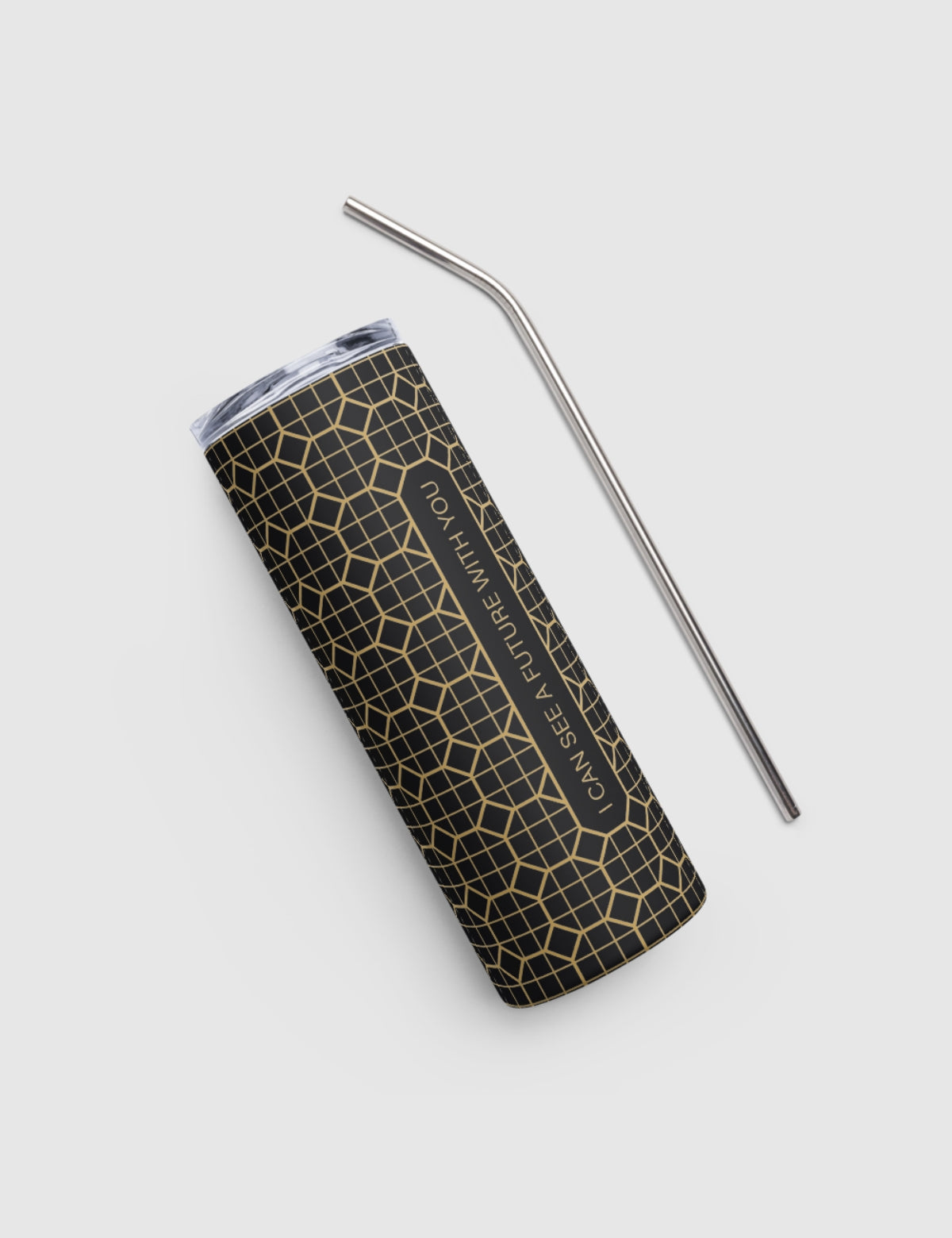 Love is Blind "I Can See A Future With You" Stainless Steel Tumbler [Black]