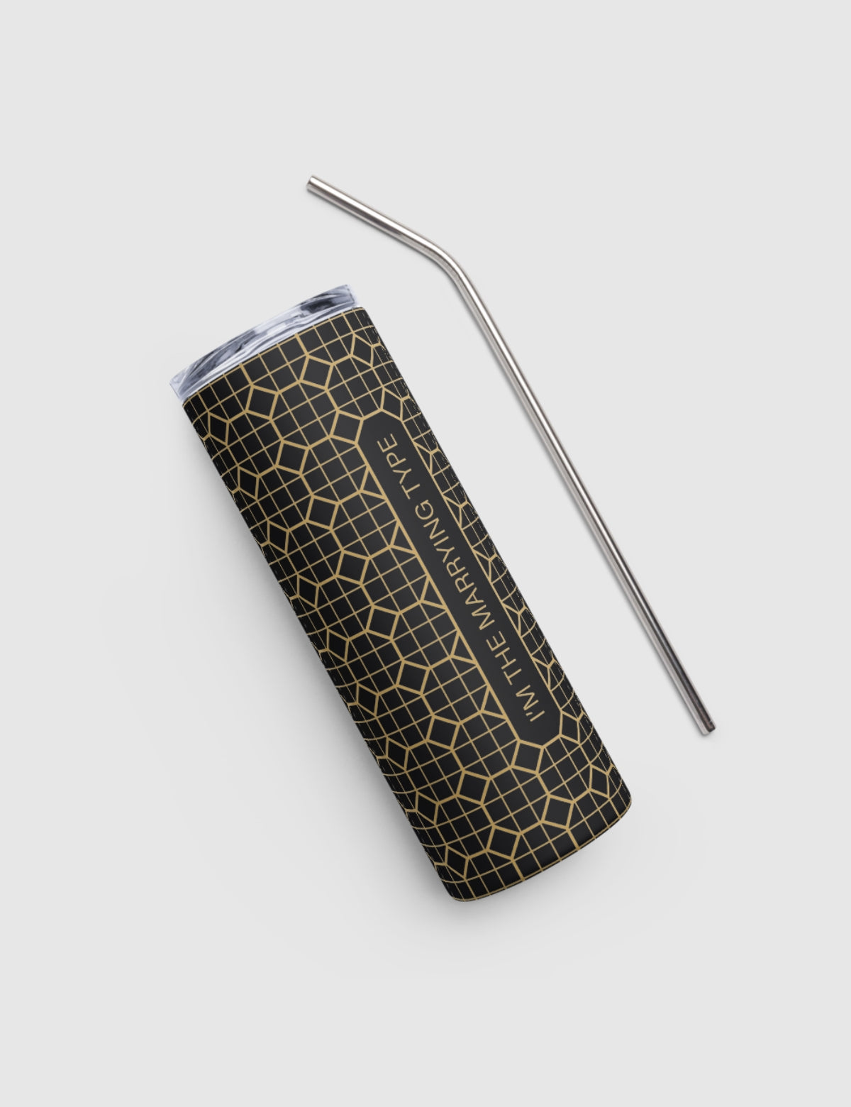 Love is Blind "I'm The Marrying Type" Stainless Steel Tumbler [Black]