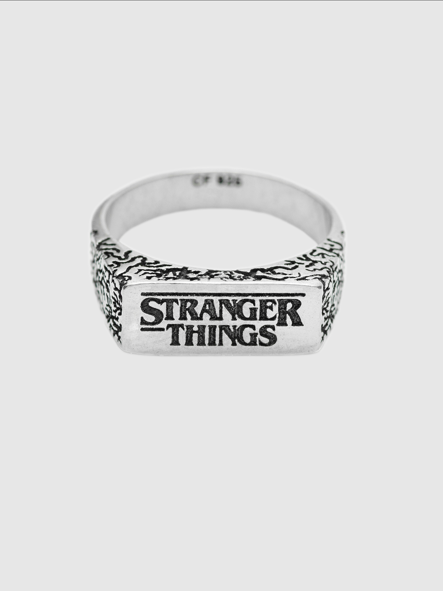 Stranger Things Logo Ring