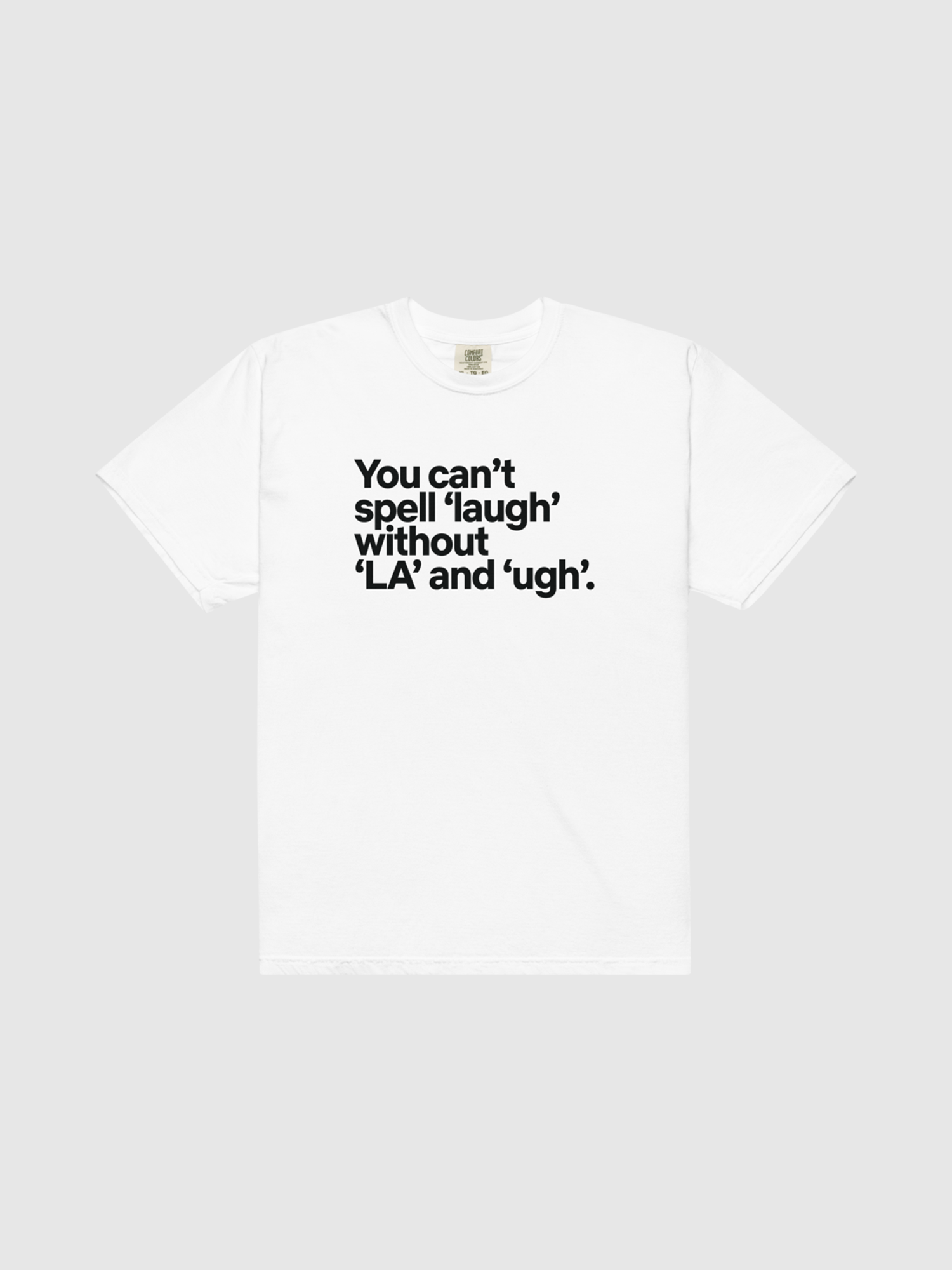 Netflix is A Joke Unisex Heavyweight T-Shirt [White]