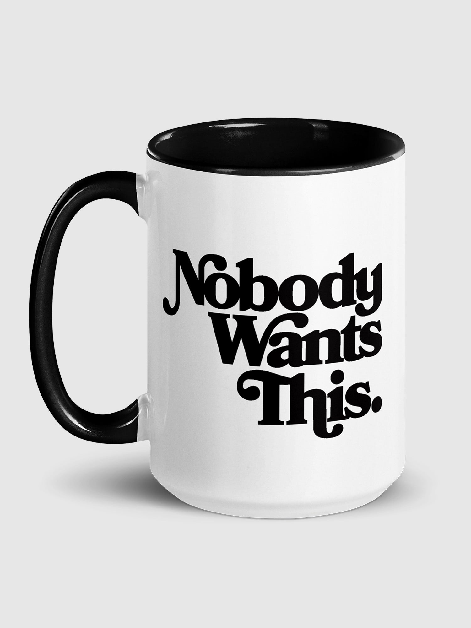 Nobody Wants This Logo Two-tone Mug