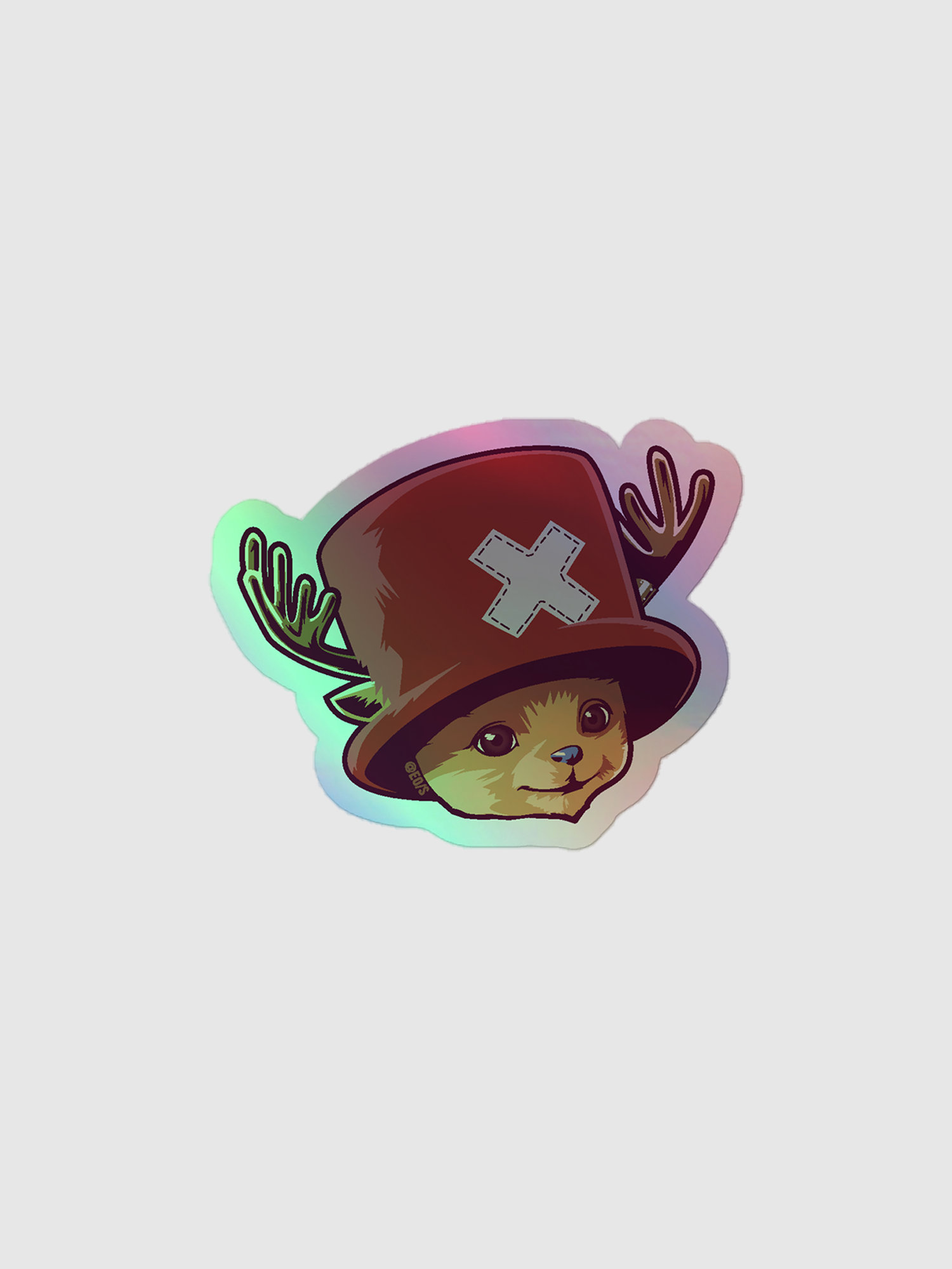 One Piece Chopper Holographic Sticker