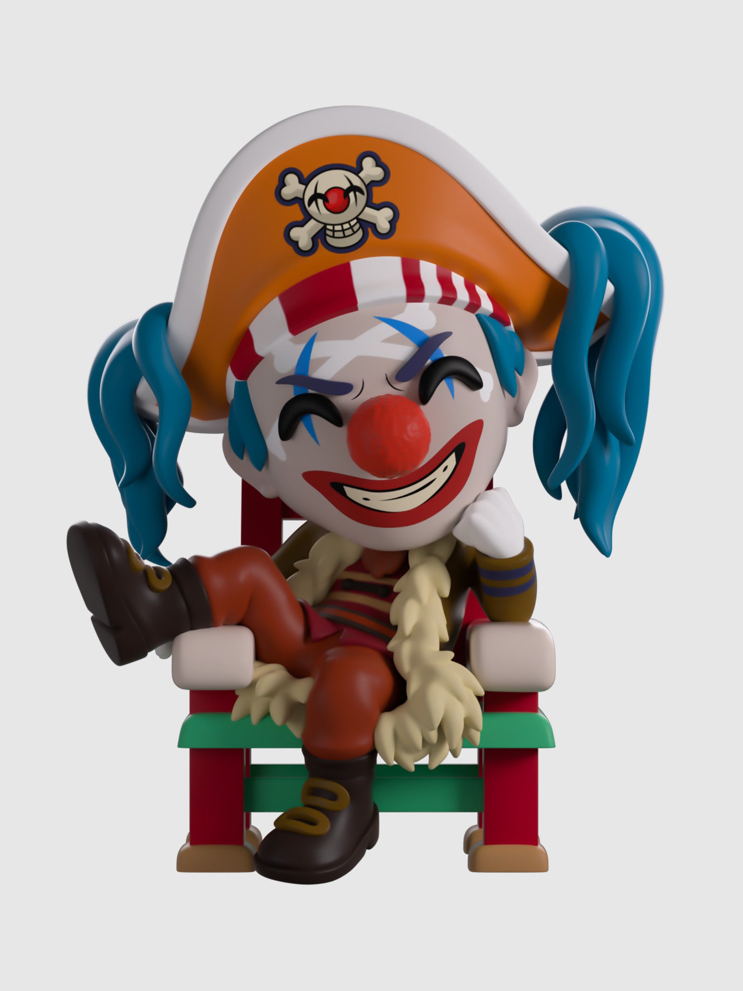 One Piece King Buggy Vinyl Figure