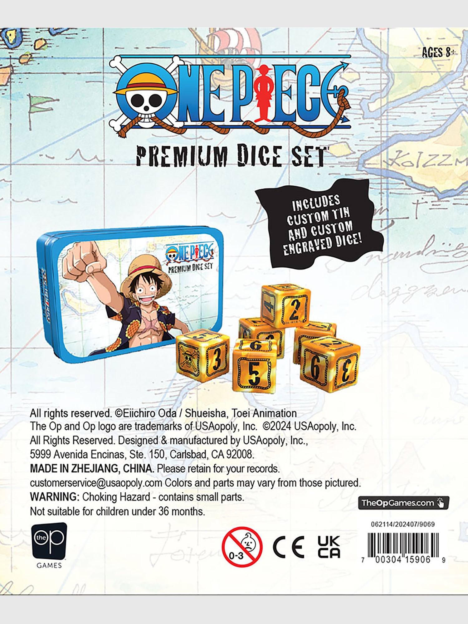 One Piece Premium Dice Set