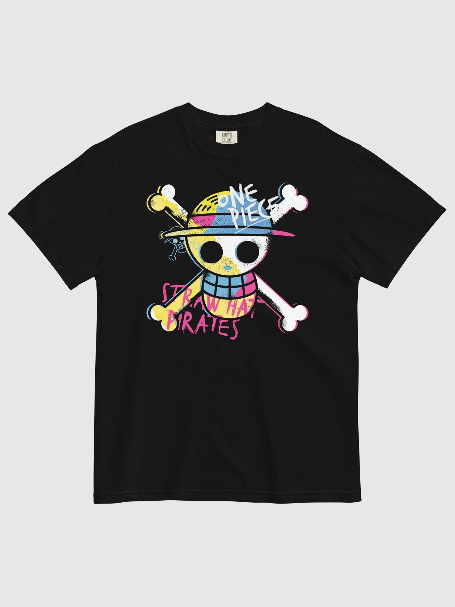 One Piece Straw Hat Pirates Comfort Colors T-Shirt