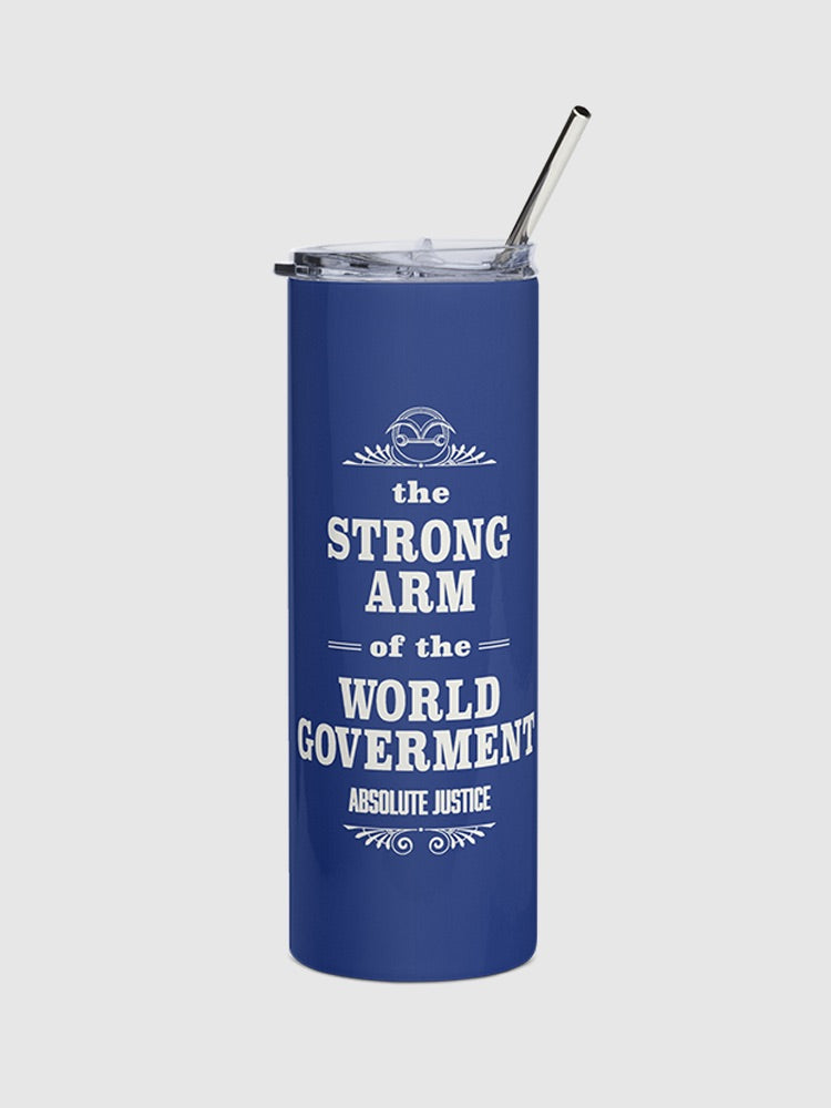 One Piece The Strong Arm 20 oz. Stainless Steel Tumbler