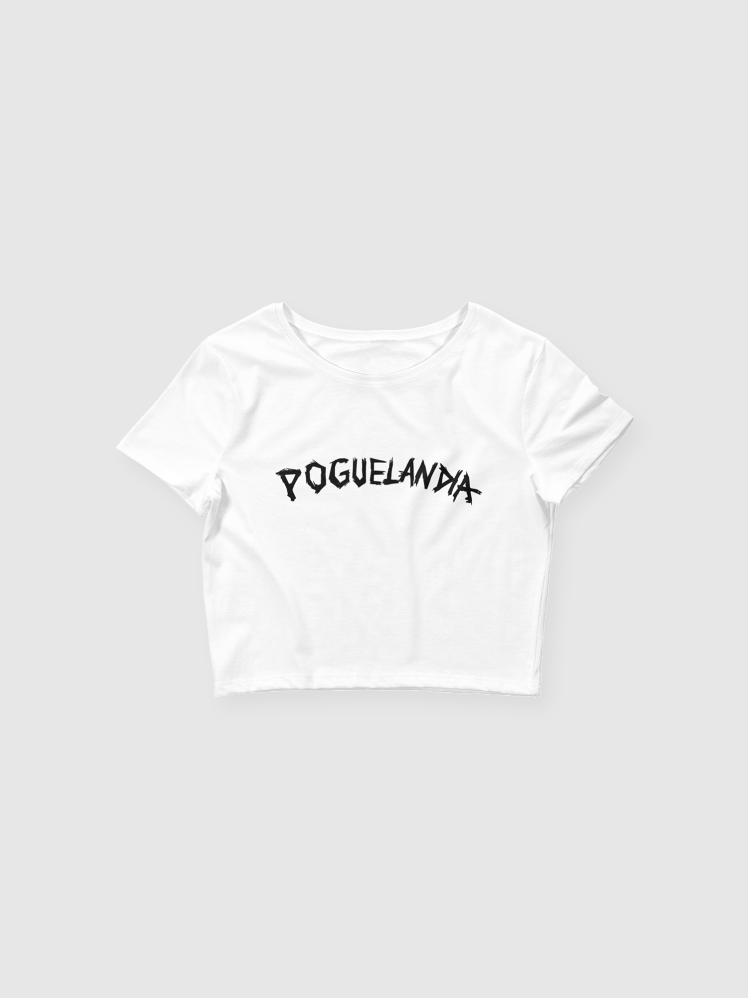 Outer Banks Women’s Poguelandia Crop Tee [White]