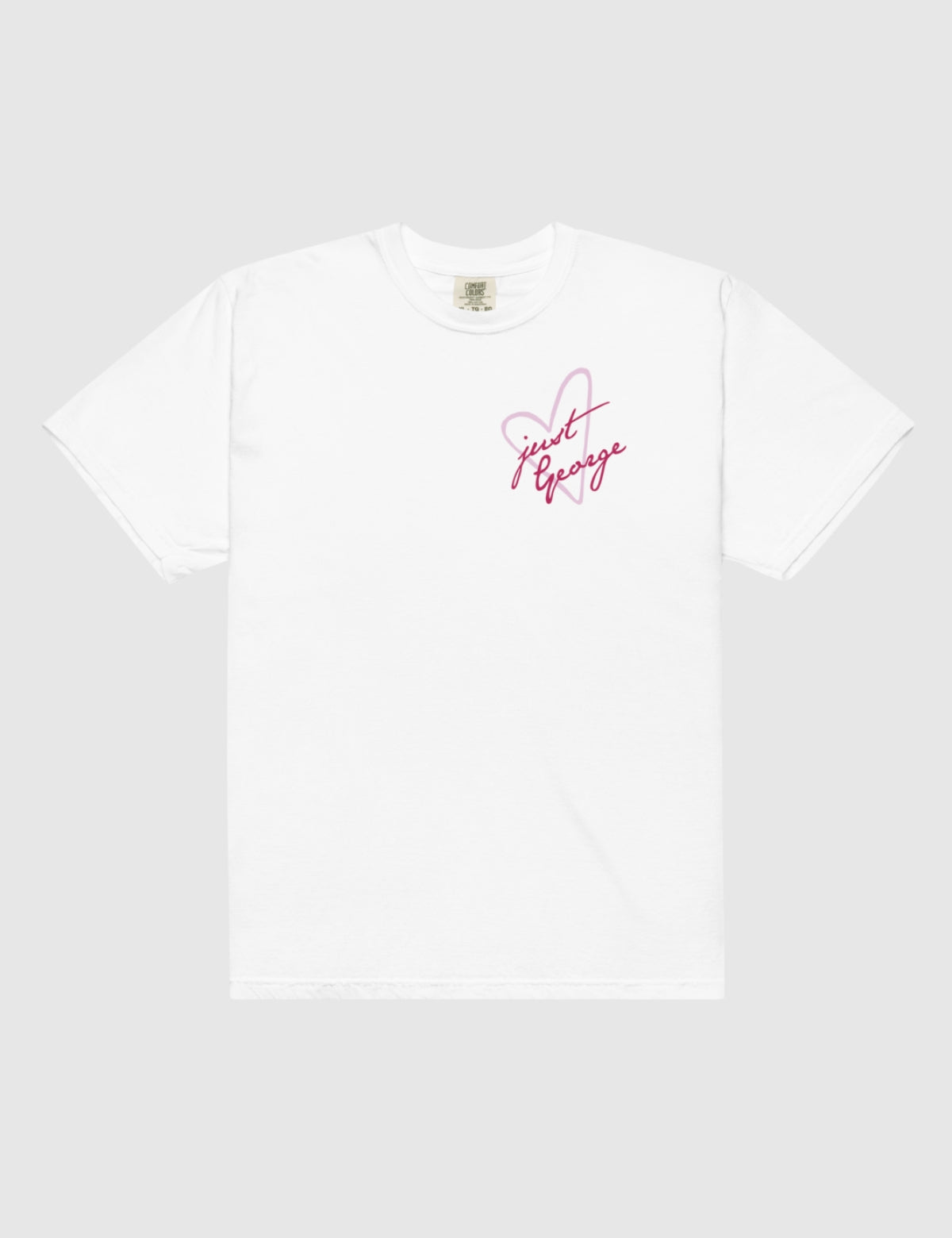 Queen Charlotte 'Just George' T-Shirt [White]