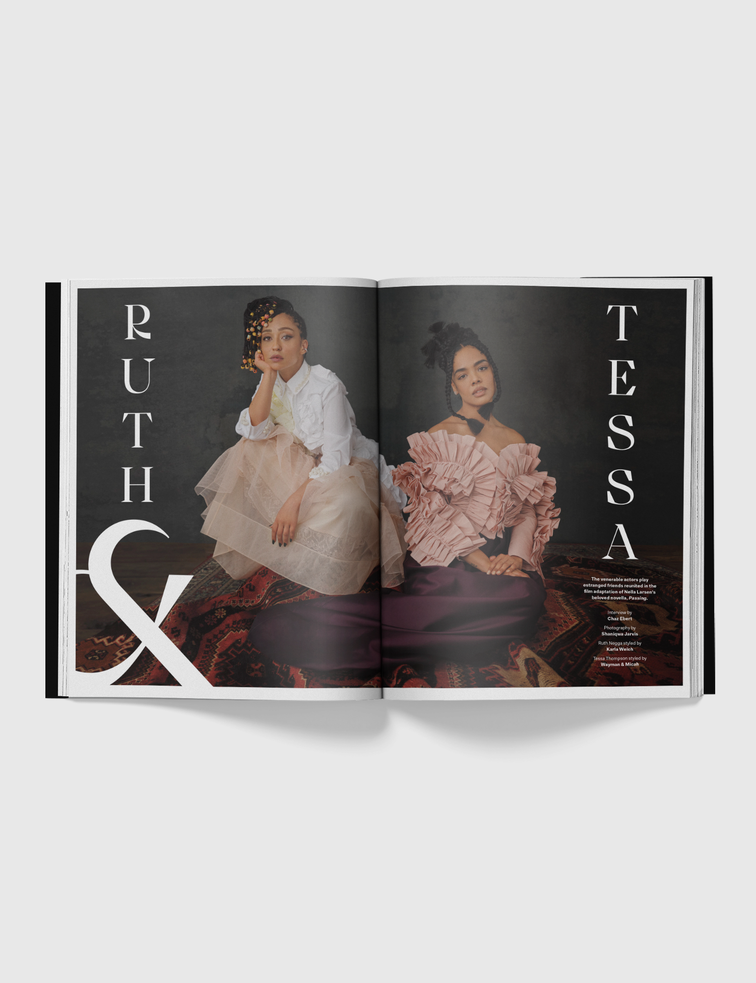 Queue Issue Five - Tessa Thompson & Ruth Negga Cover