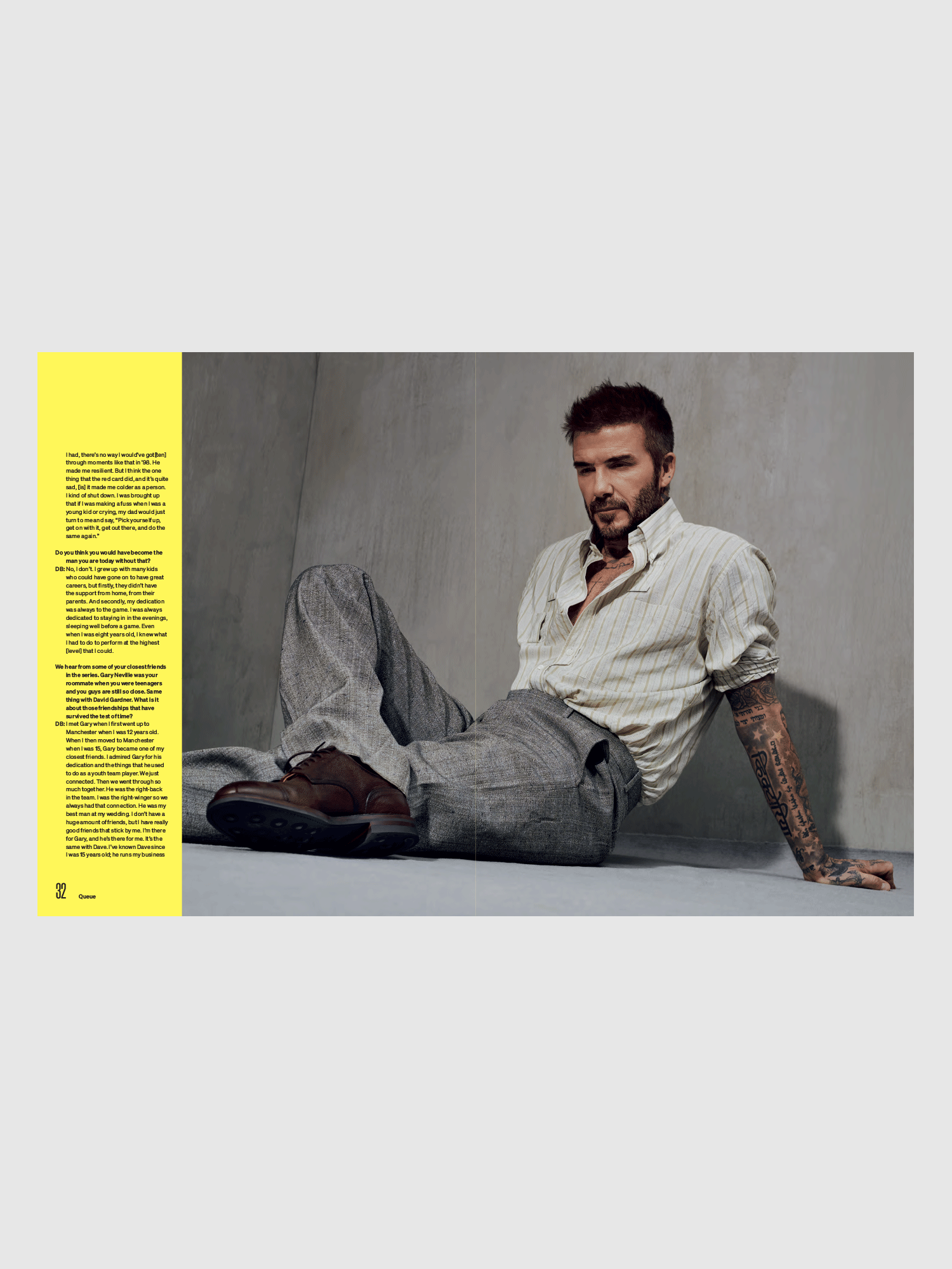 Queue Issue Sixteen - David Beckham