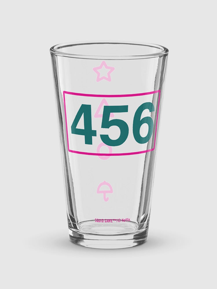 Squid Game 456 Pint Glass