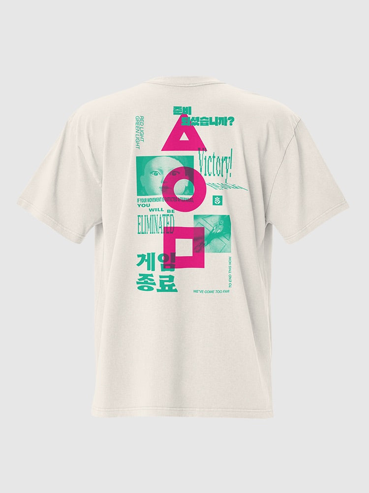 Squid Game Are You Ready? Oversized T-Shirt