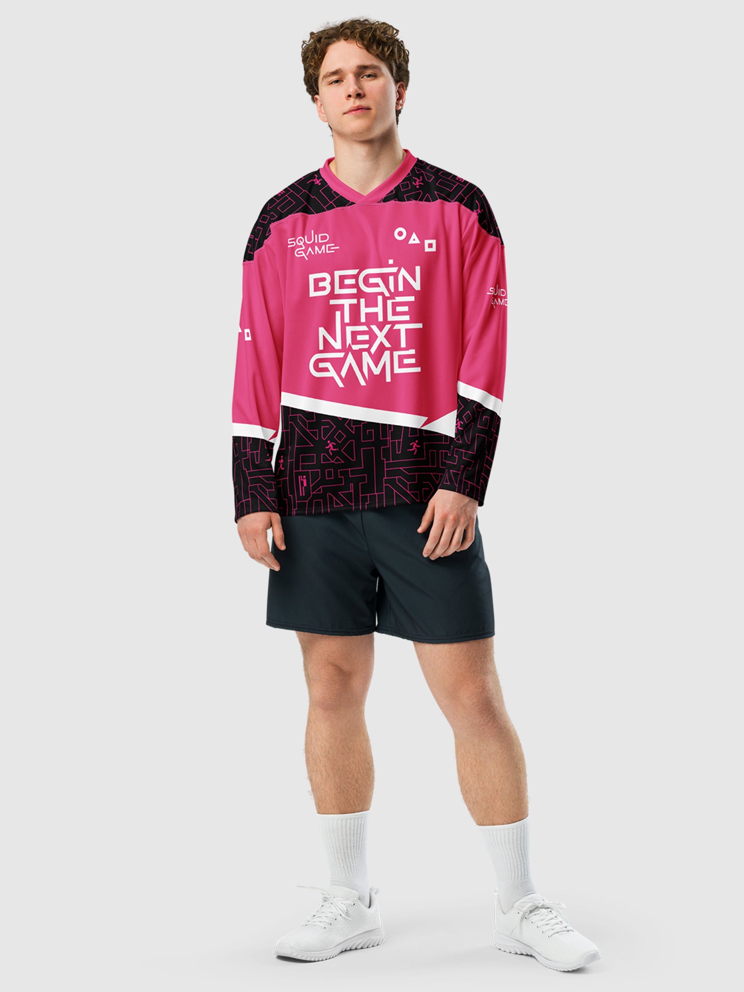 Squid Game Begin The Next Game Hockey Jersey