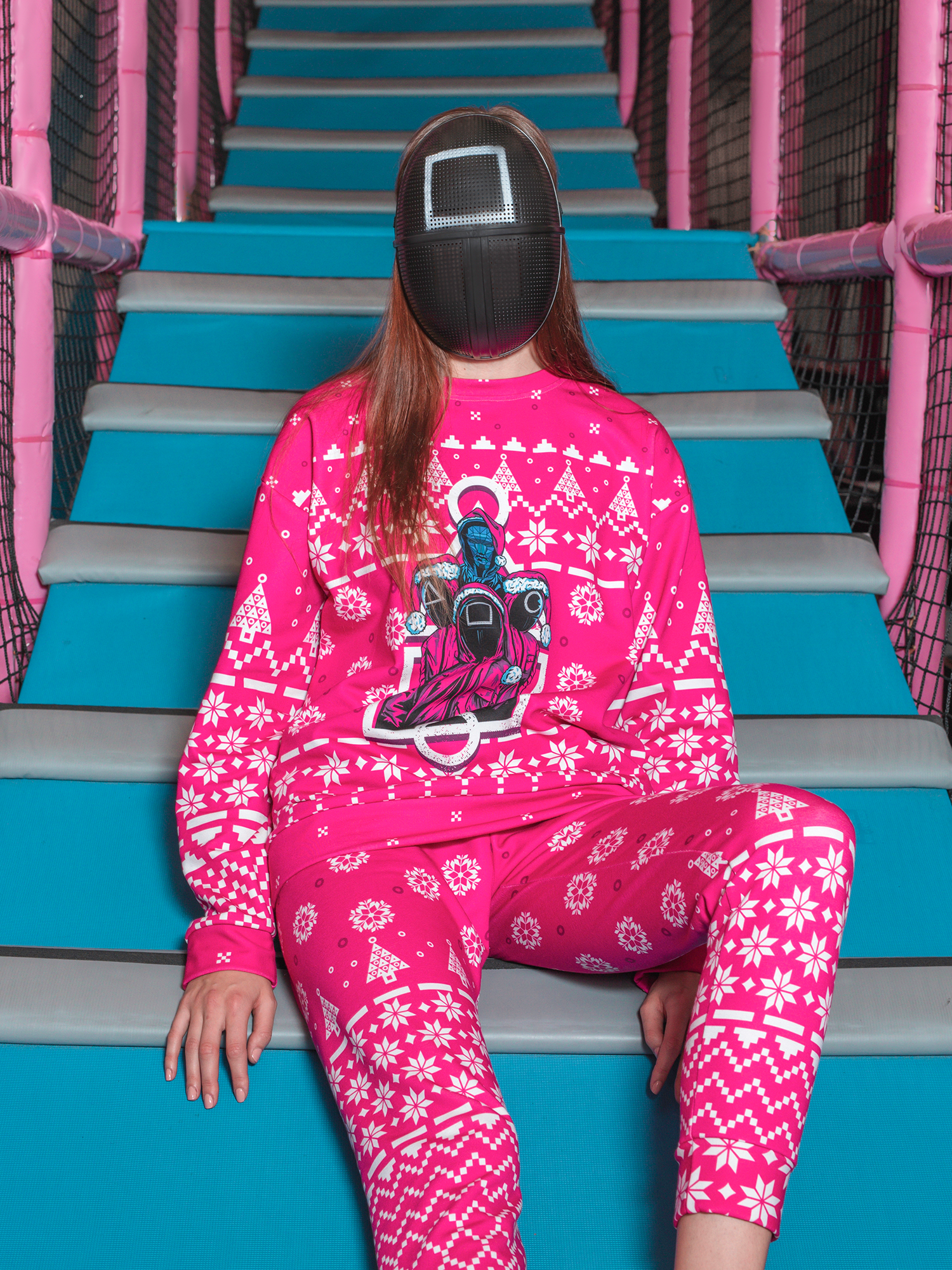 Squid Game Frontman and Guards Unisex Sweatshirt