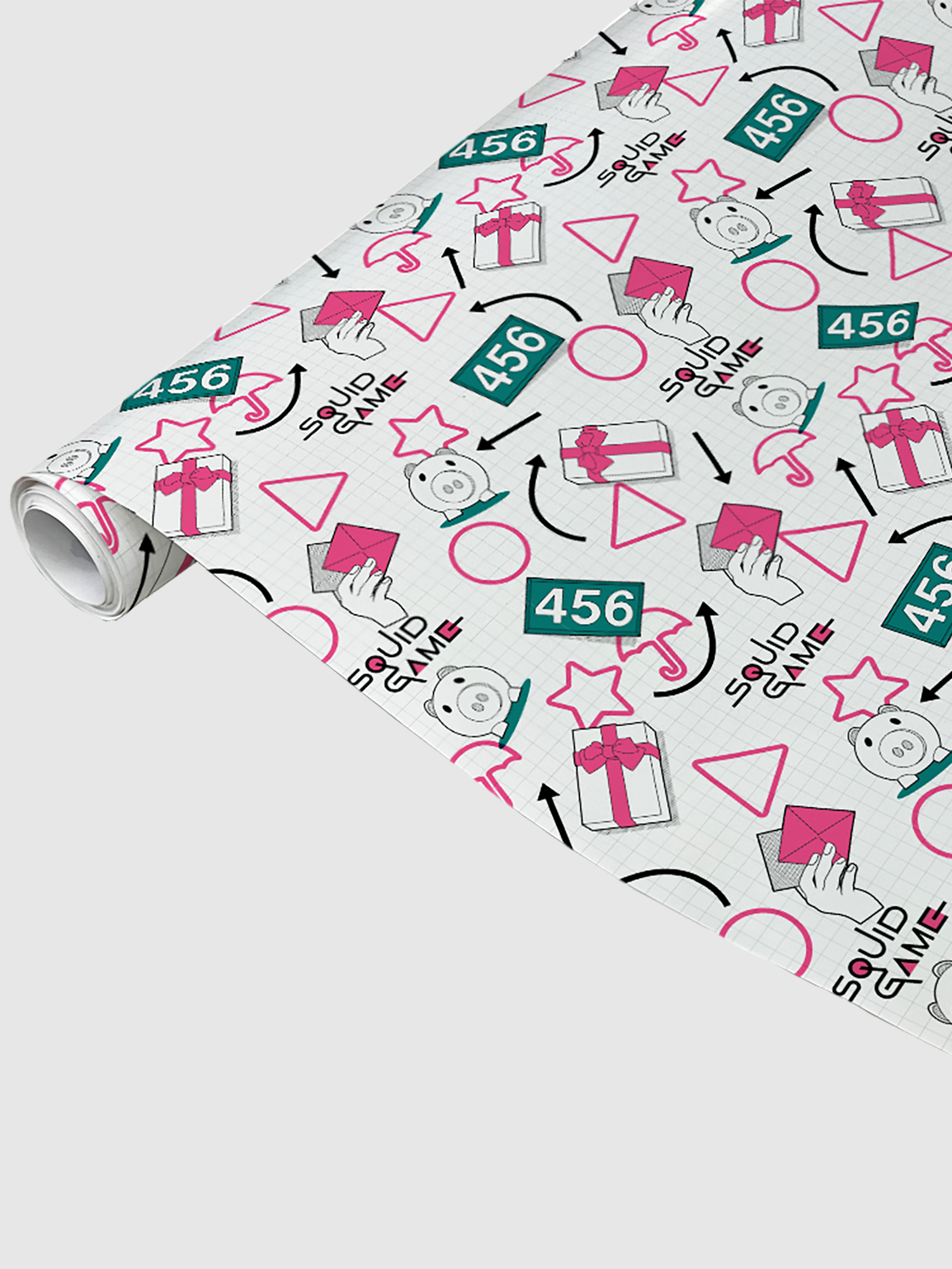 Squid Game Icons Wrapping Paper