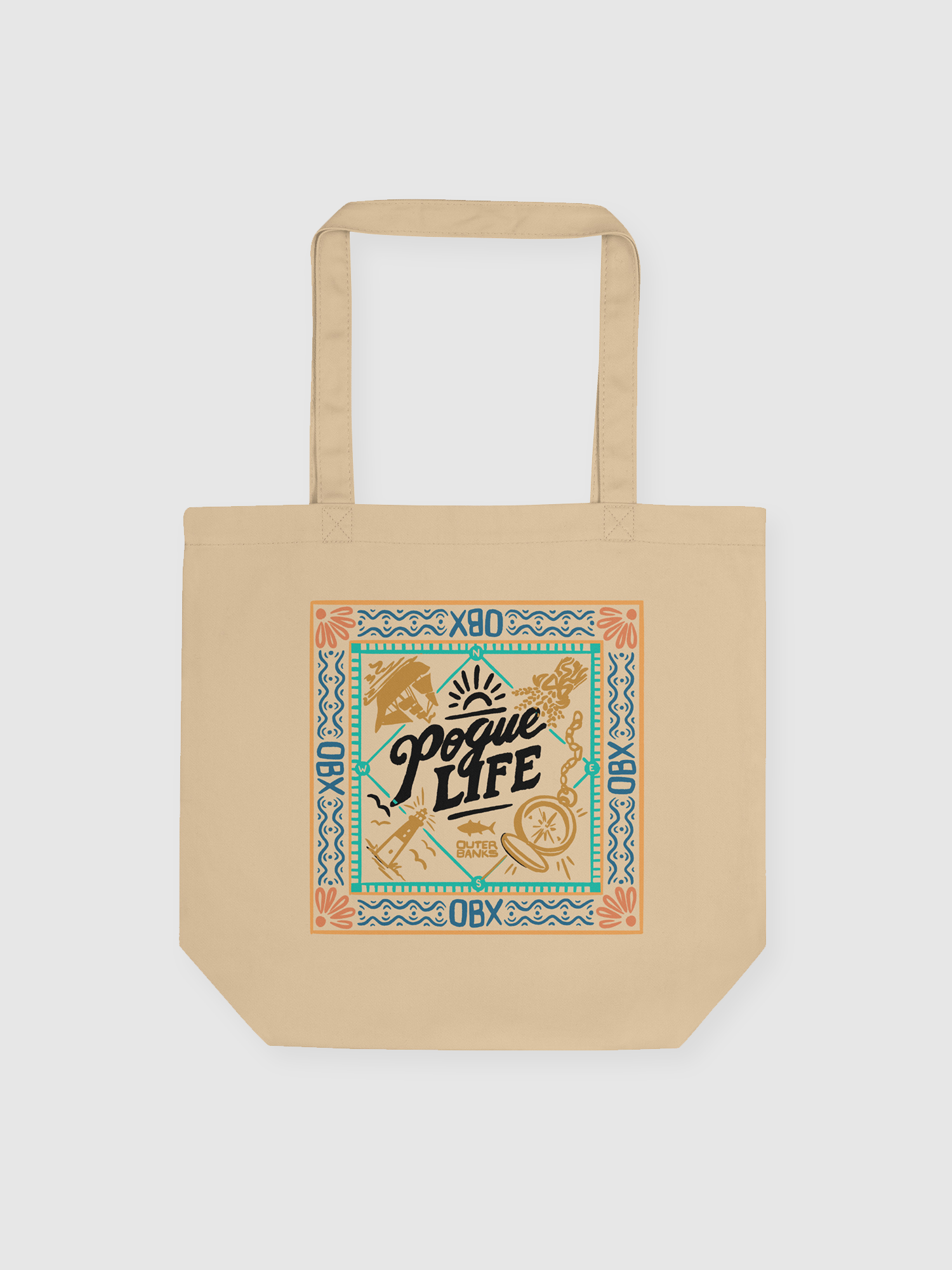 Outer Banks Eco Tote Bag [Natural]