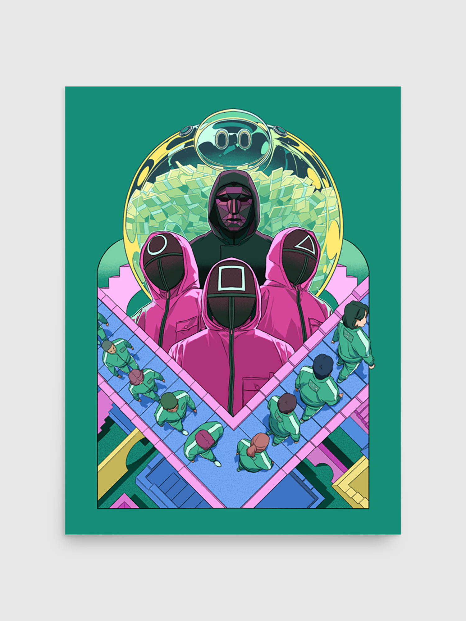 Squid Game One Last Game Poster