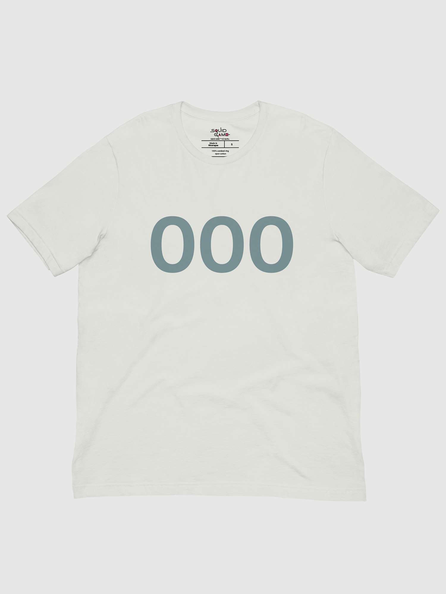 Squid Game Personalized Number T-Shirt