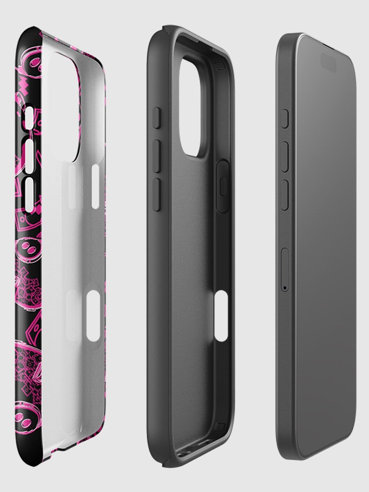Squid Game Piggybank Pattern iPhone Tough Case