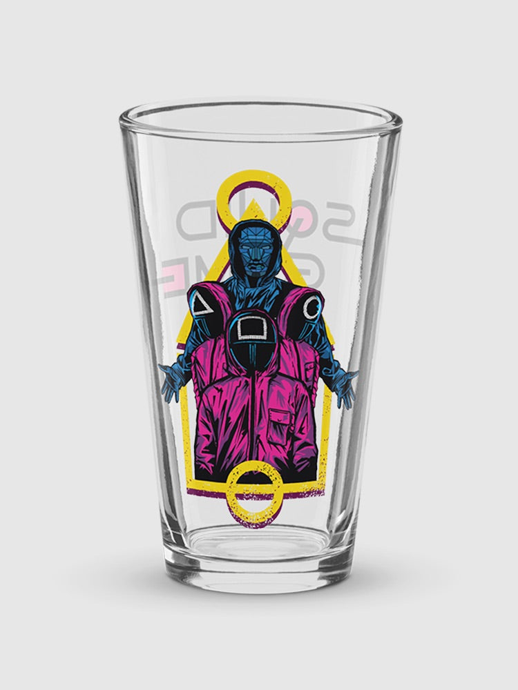 Squid Game Pink Soldiers Pint Glass