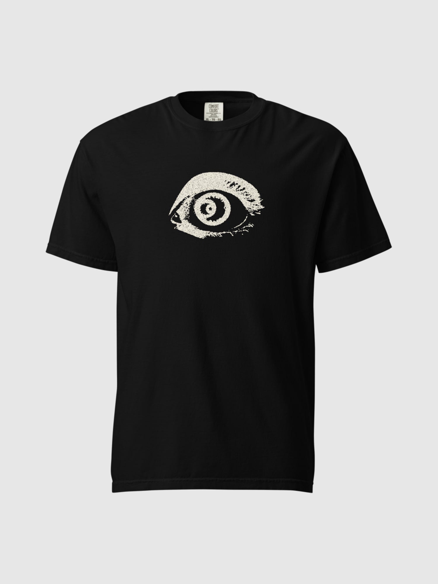 3 Body Problem Eye Unisex Heavyweight T-Shirt [Black]