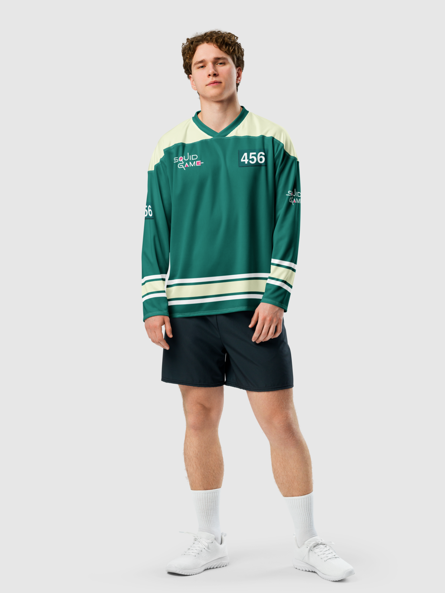 Squid Game Player 456 Hockey Jersey