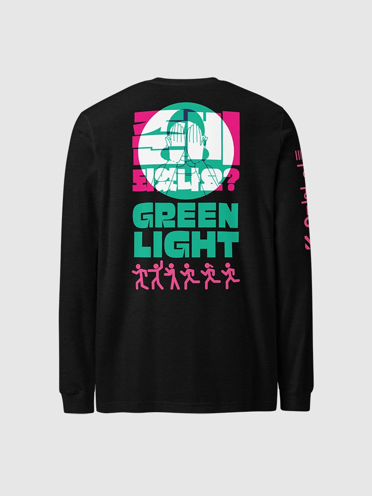 Squid Game Red Light, Green Light Long Sleeve Shirt
