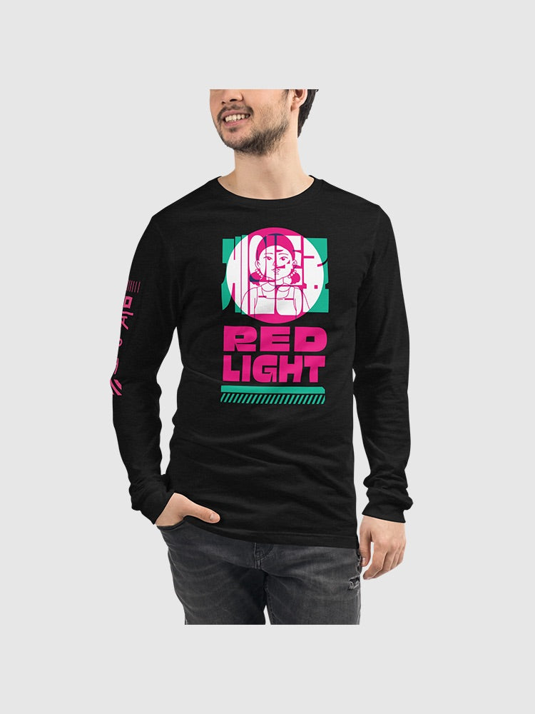 Squid Game Red Light, Green Light Long Sleeve Shirt